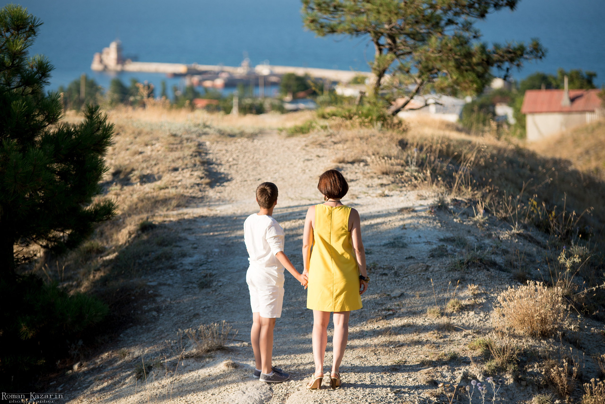 Анна с сыном. Свадебный и семейный фотограф в Крыму Роман Казарин