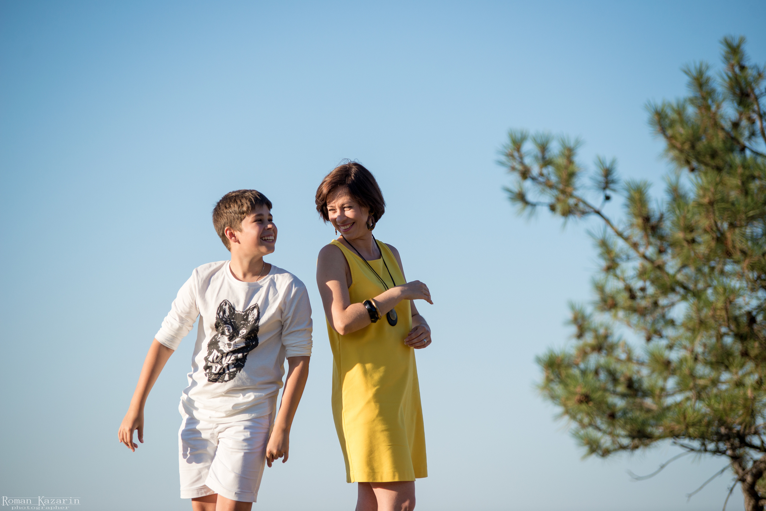 Анна с сыном. Свадебный и семейный фотограф в Крыму Роман Казарин