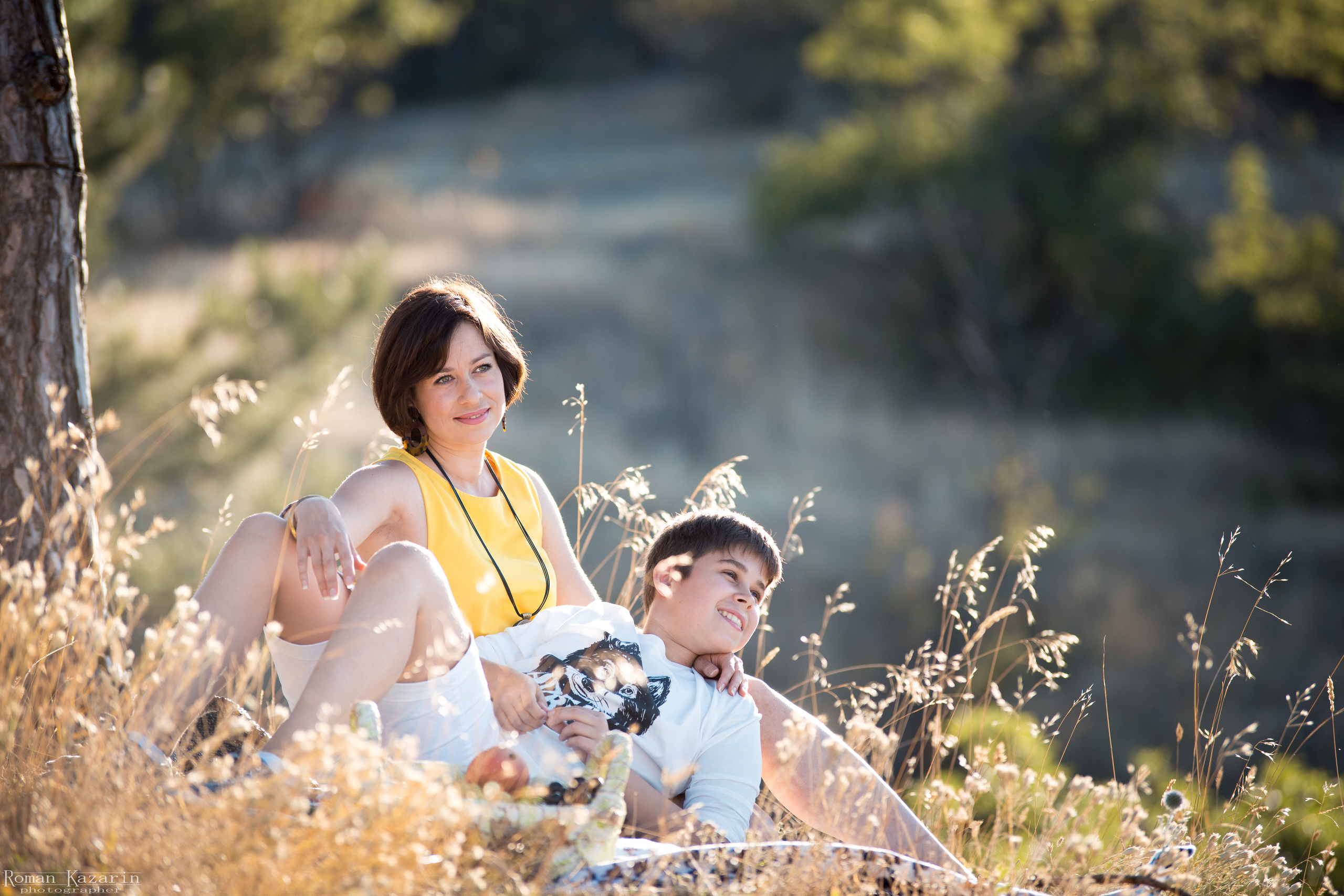 Анна с сыном. Свадебный и семейный фотограф в Крыму Роман Казарин