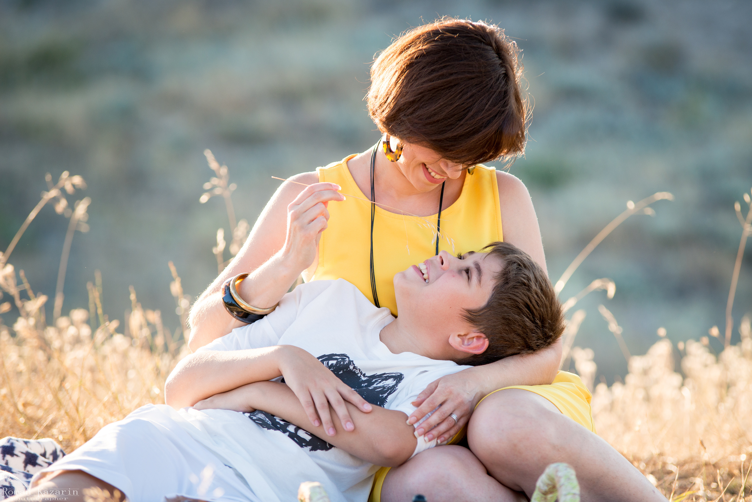 Анна с сыном. Свадебный и семейный фотограф в Крыму Роман Казарин
