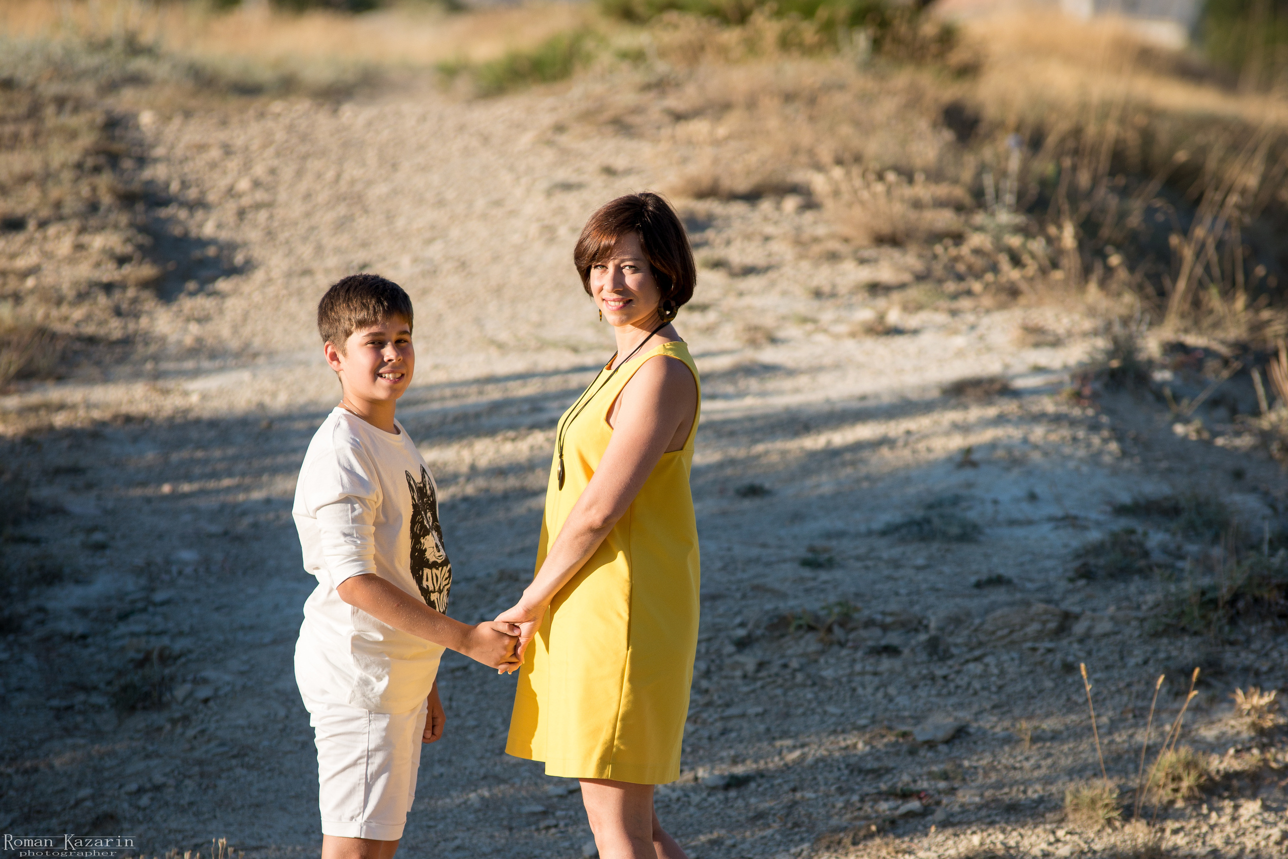 Анна с сыном. Свадебный и семейный фотограф в Крыму Роман Казарин