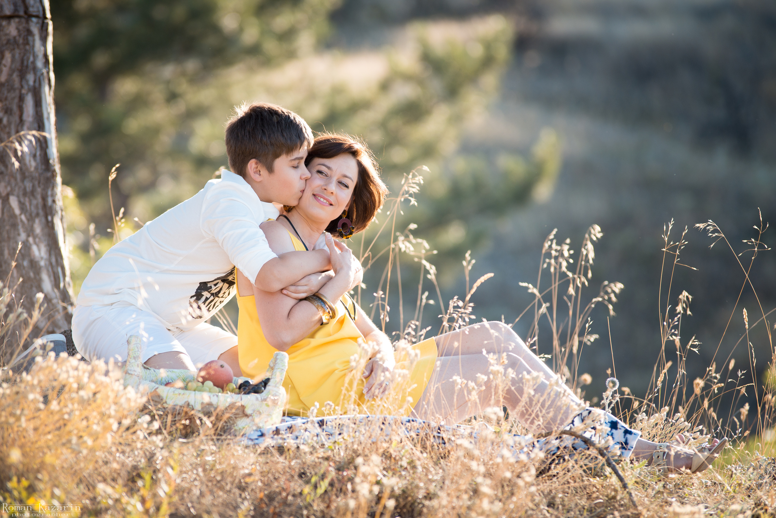 Анна с сыном. Свадебный и семейный фотограф в Крыму Роман Казарин