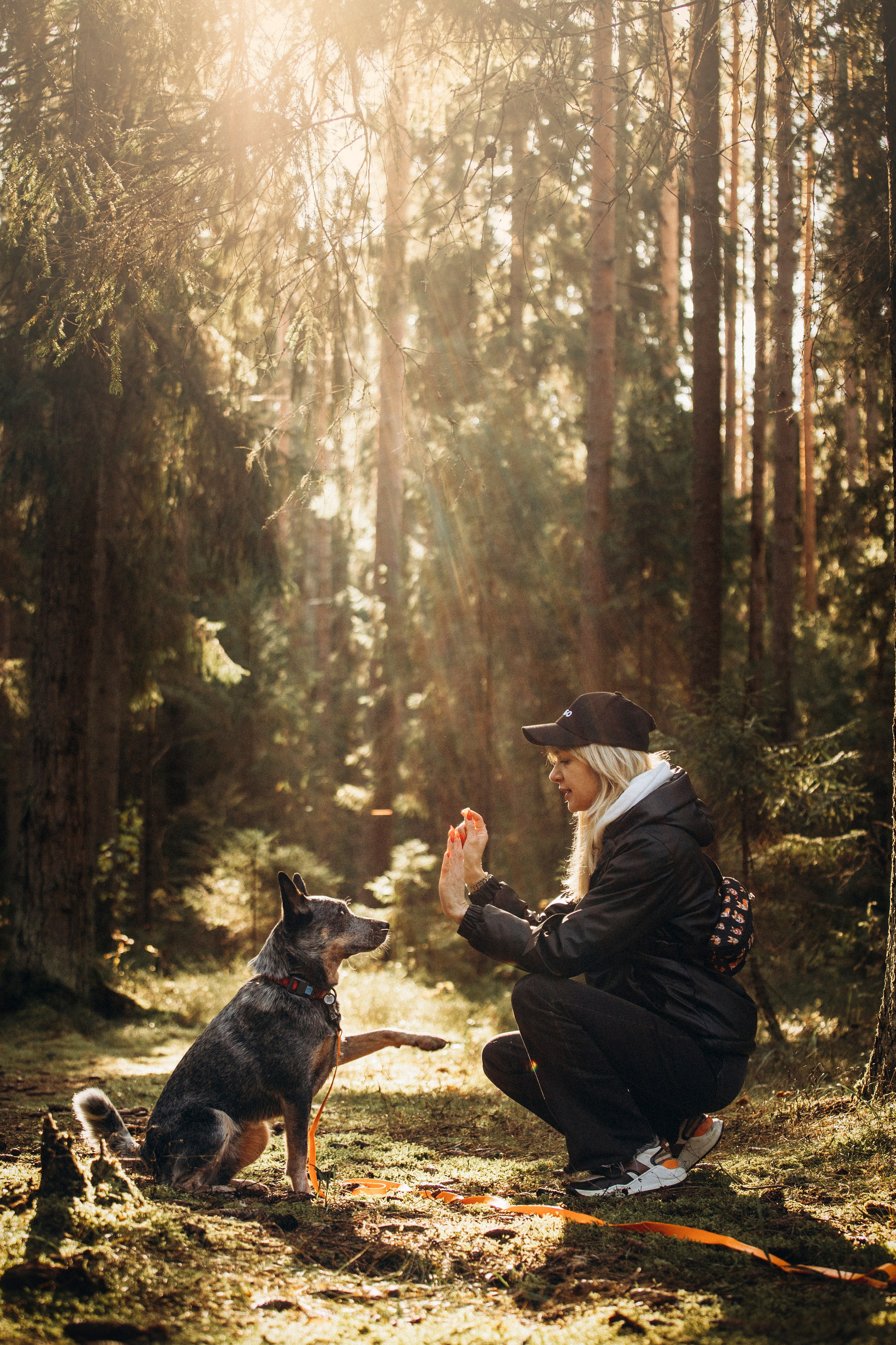 Оля и Мотечка. Фотограф — Анималист | Санкт-Петербург
