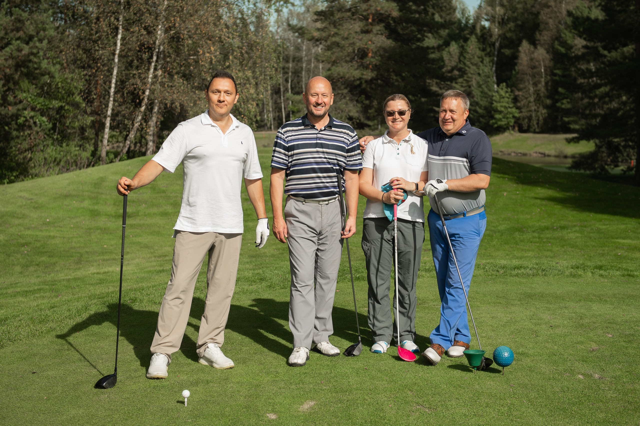 Турнир по гольфу. Профессиональный фотограф в Москве Александра Харламова