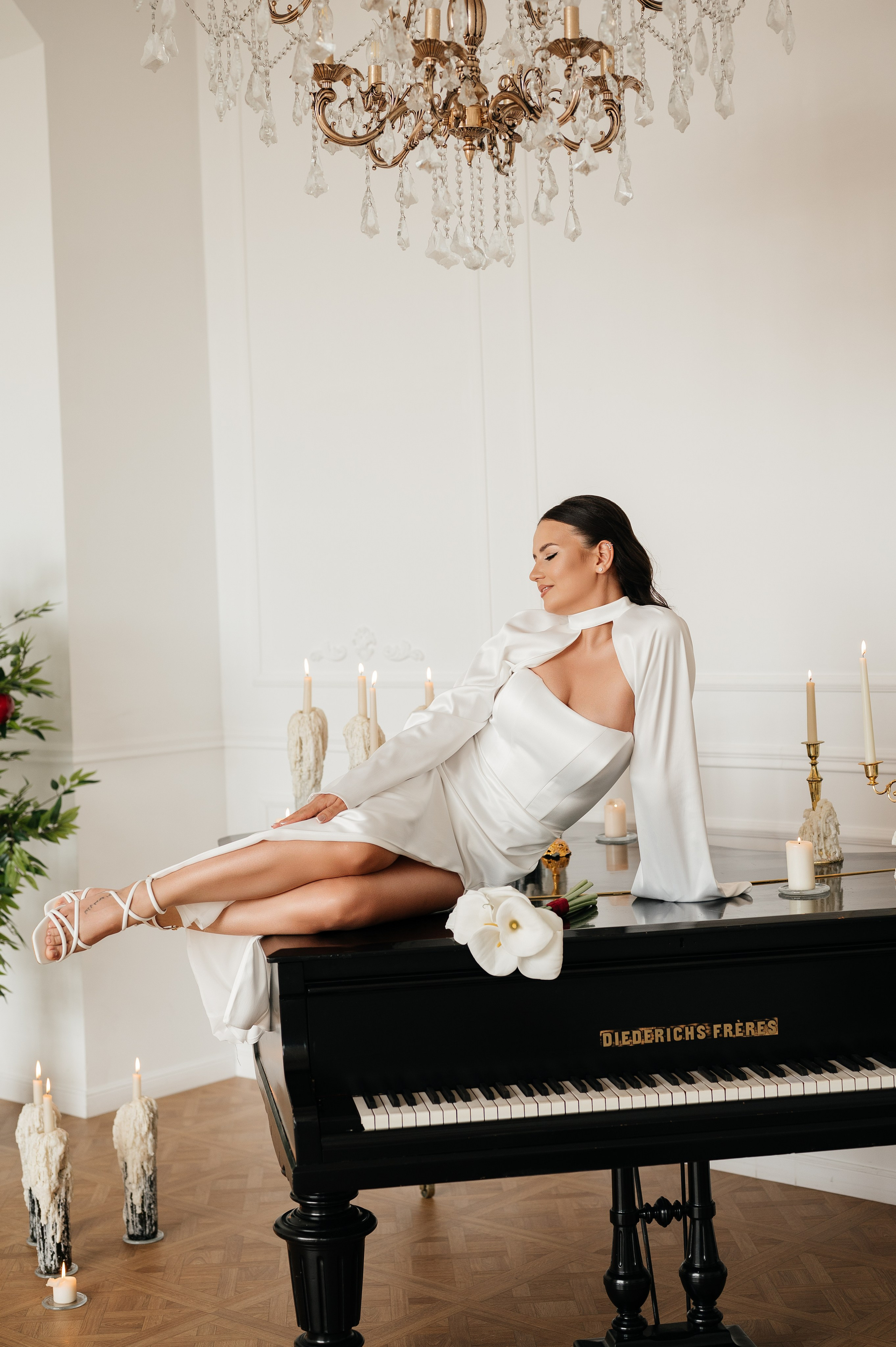 Свадебная фотосессия в студии. Свадебный и семейный фотограф в Краснодаре Алина Мельник