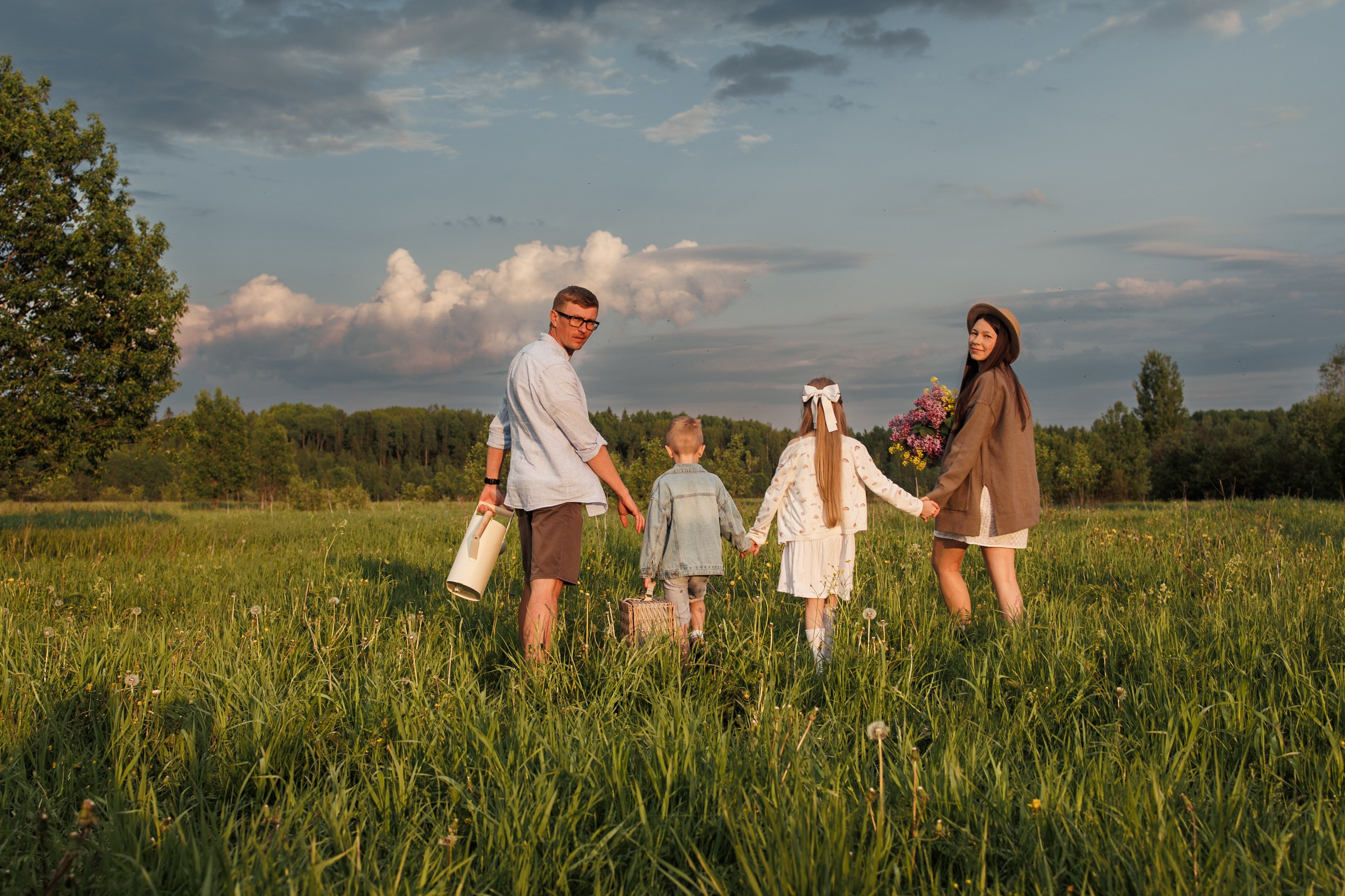 В поле. Фотограф в Санкт-Петербурге Аня Григорьева ♡