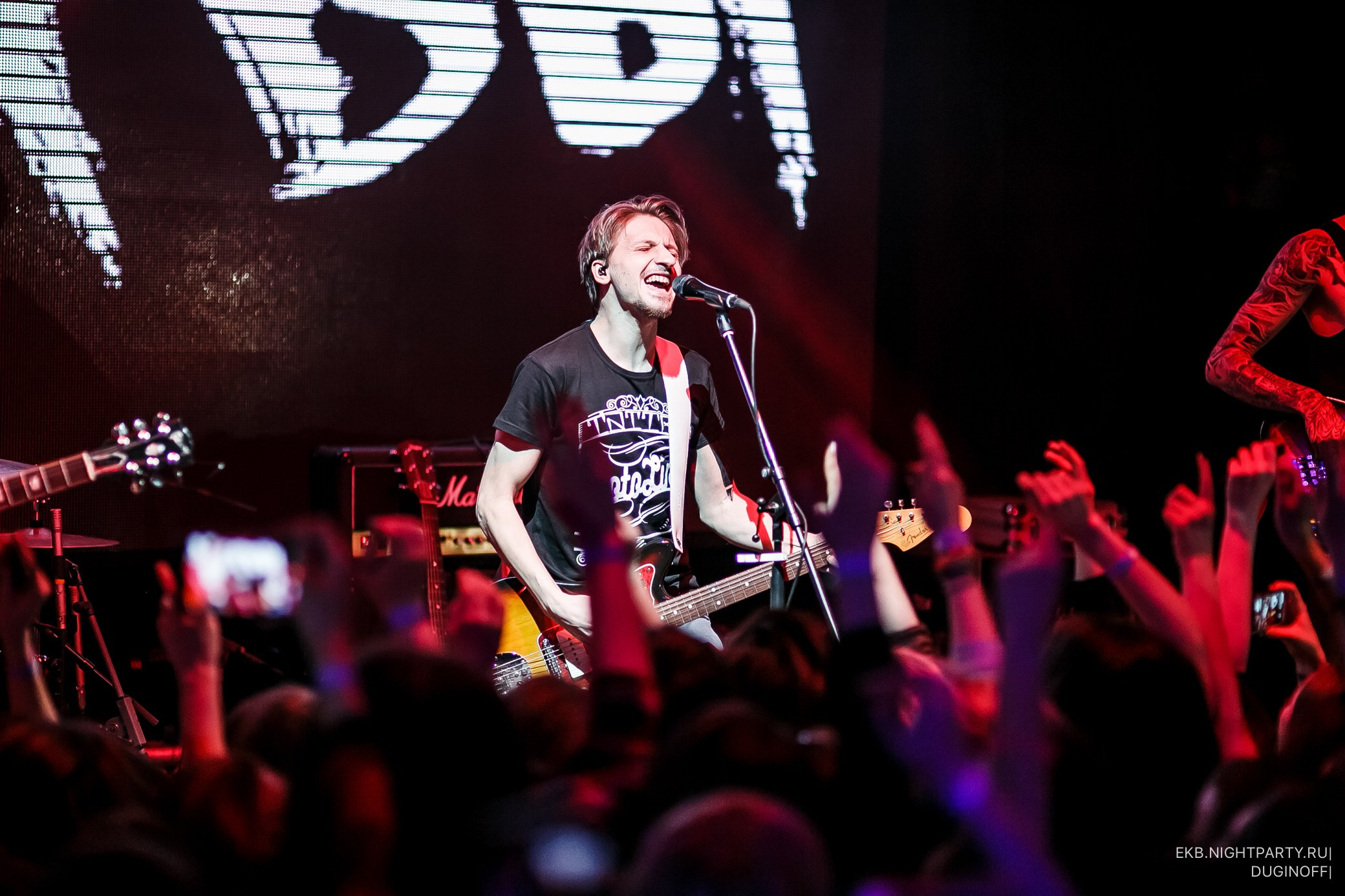 НЕРВЫ Концерт. Профессиональный фотограф Дугинов Николай | Екатеринбург