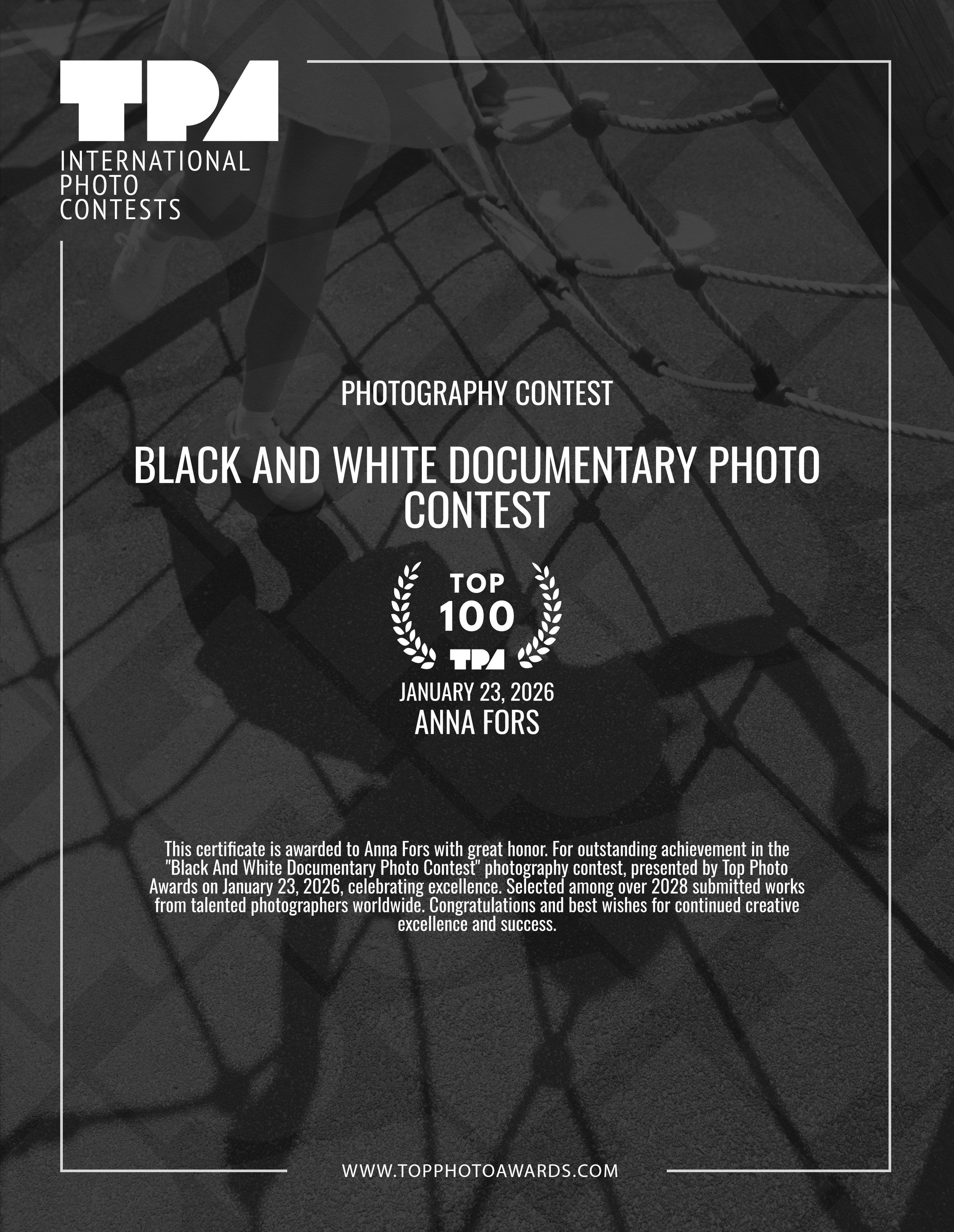 Награды фотохудожника Анны Форс — Победитель BICFP, TopPhotoAwards и финалист Liquida Grant. Арт-ню фотограф, Фотохудожник в Москве Анна Форс
