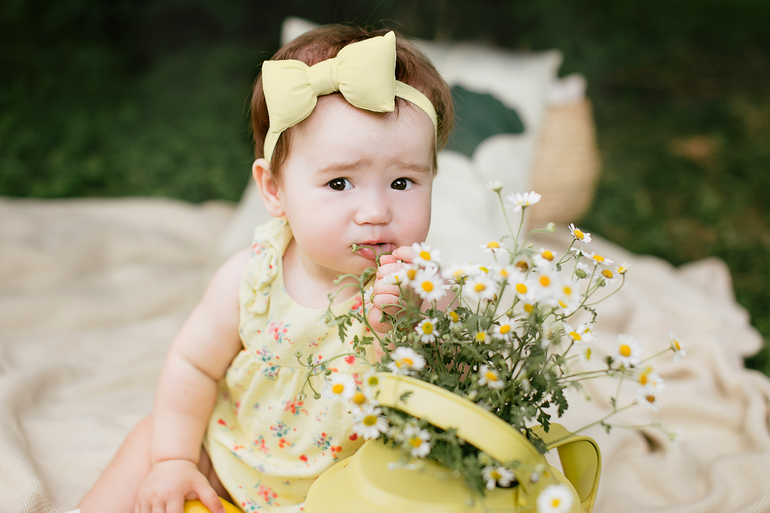 Пикник в желтом. Детский и семейный фотограф Наталья Шигидина