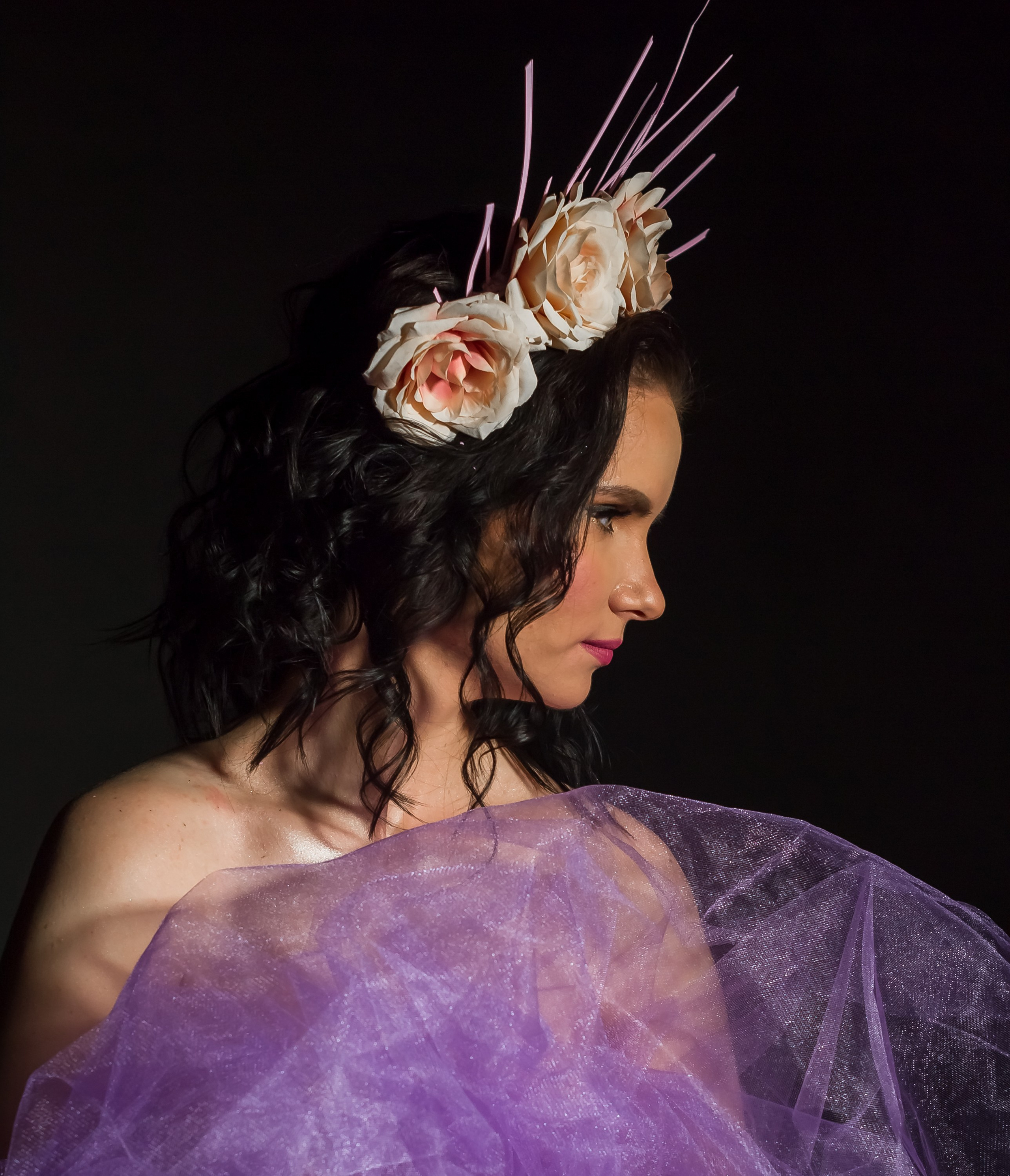 Бьюти съемка Юлии. Фотограф Тула творческие фотосессии недорого Ольга Ромашина