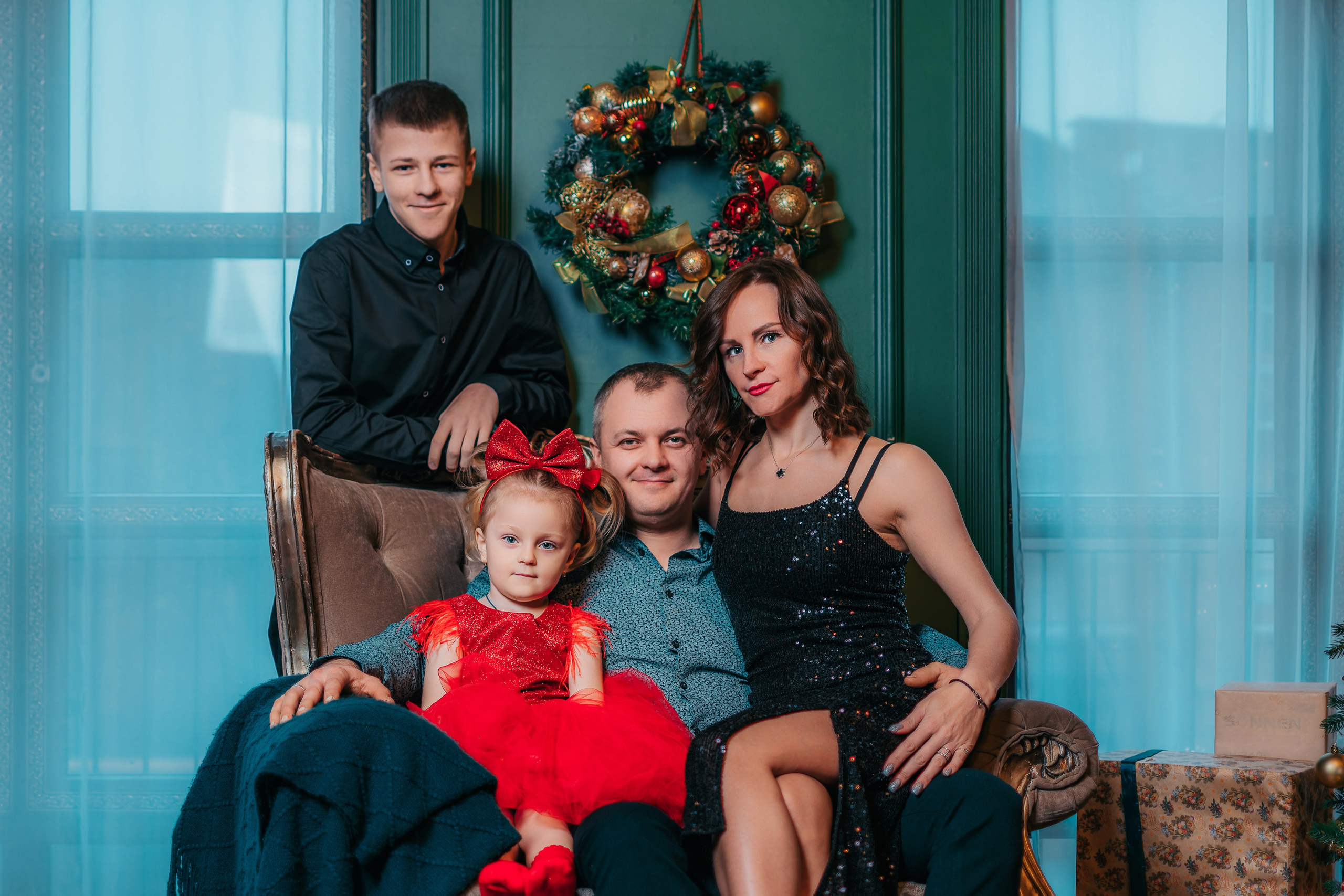 Новогодняя фотосессия в Петербурге