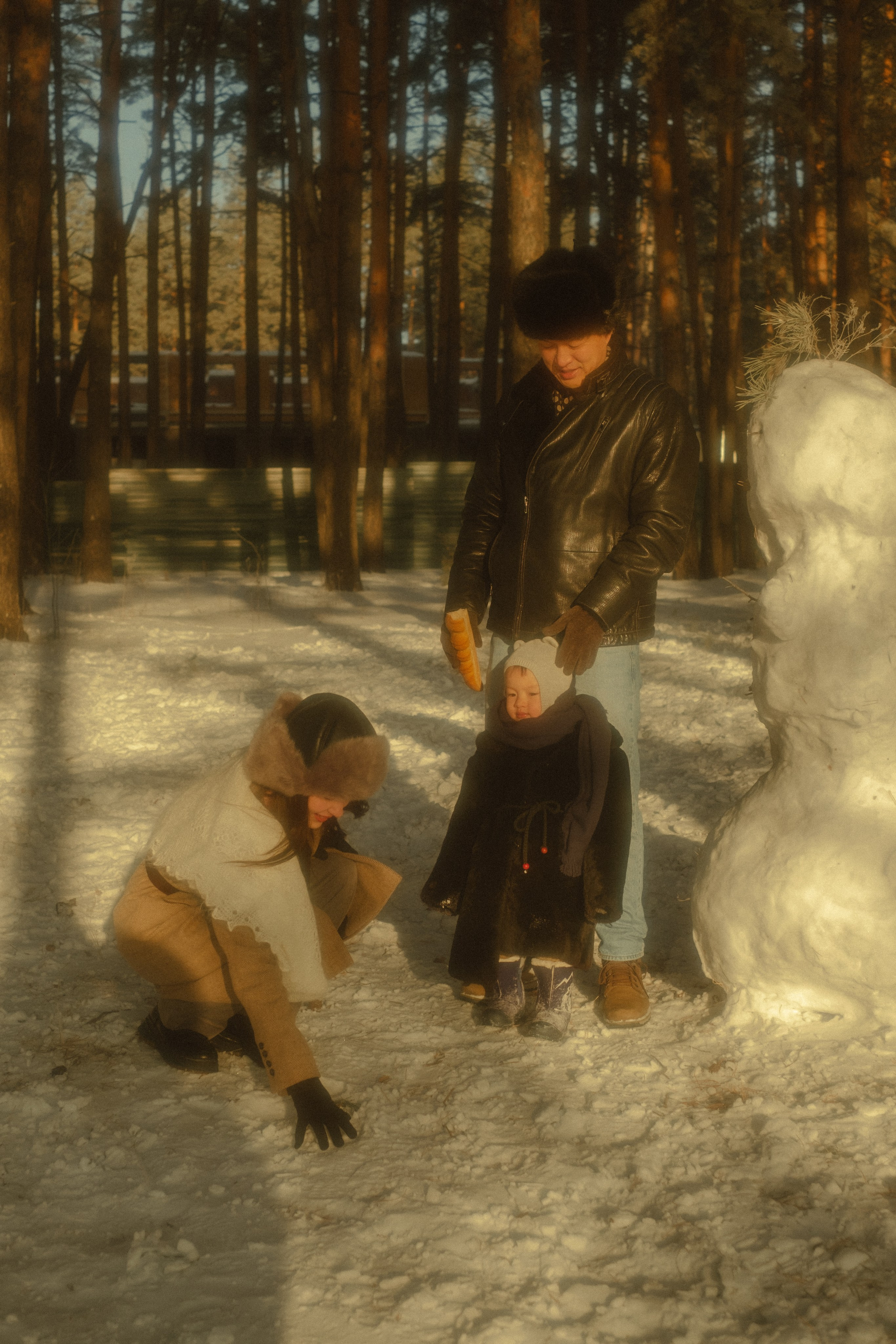 Ксюша, Том и Кирин | в стиле СССР. Фотограф в Новосибирске Диана Ильиных