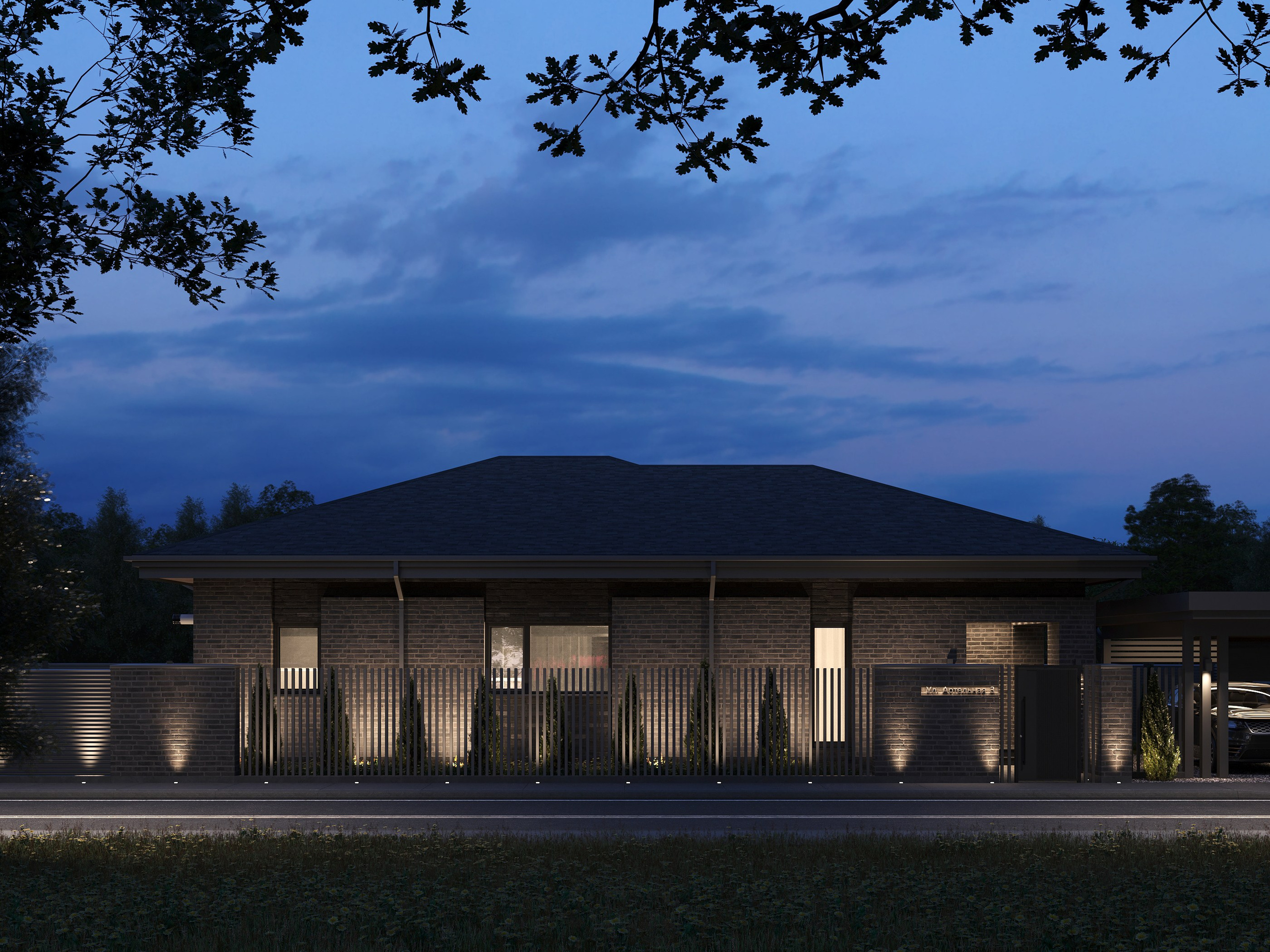 Визуализация дома на улице Артельная Казань. Архитектор-дизайнер в Казани