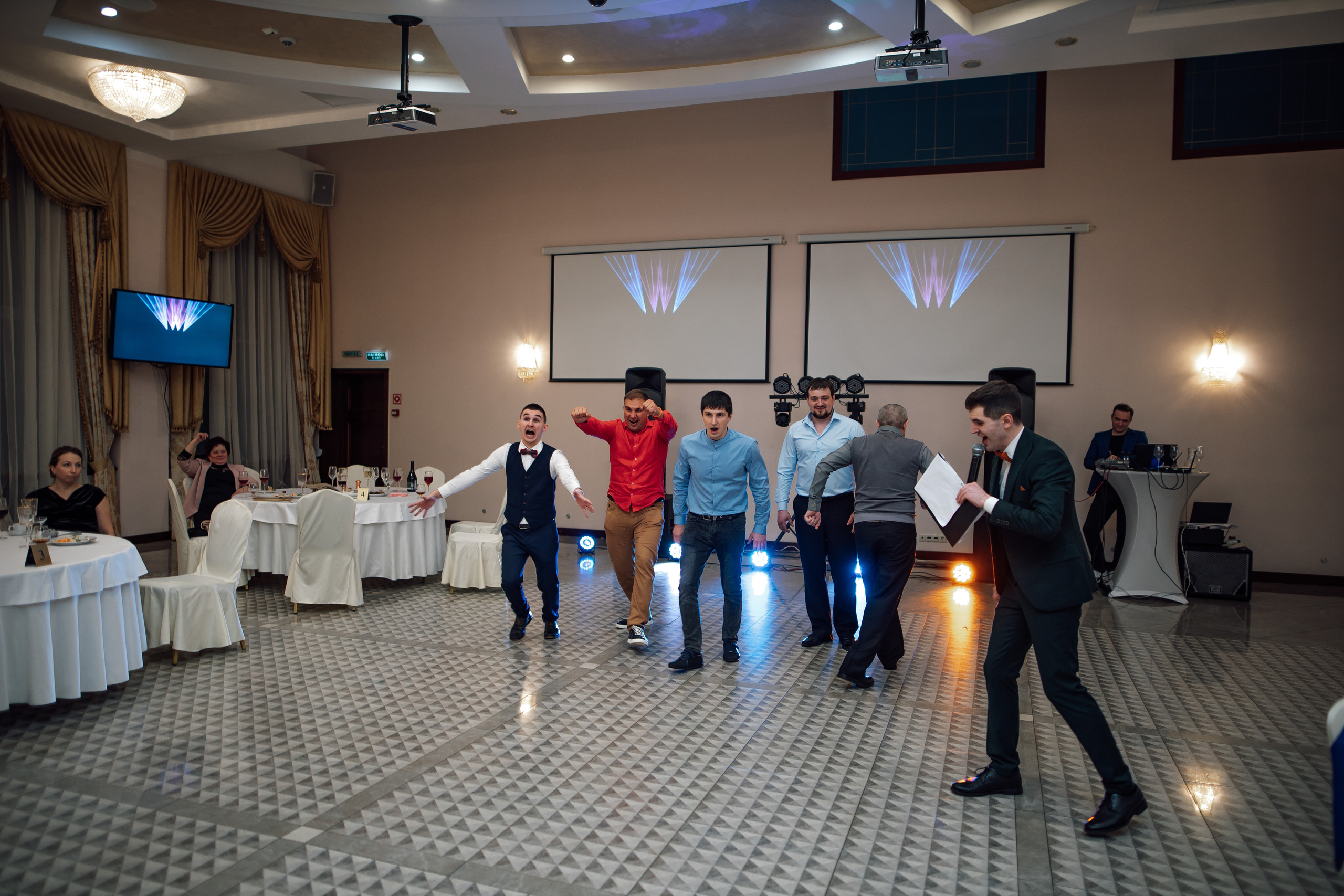 Свадебный банкет ⚜ Татьяны & Алексея ⚜. Свадебный фотограф Михаил Александров