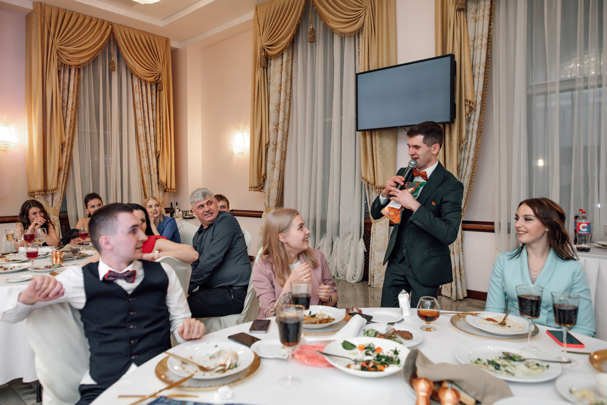 Свадебный банкет ⚜ Татьяны & Алексея ⚜. Свадебный фотограф Михаил Александров