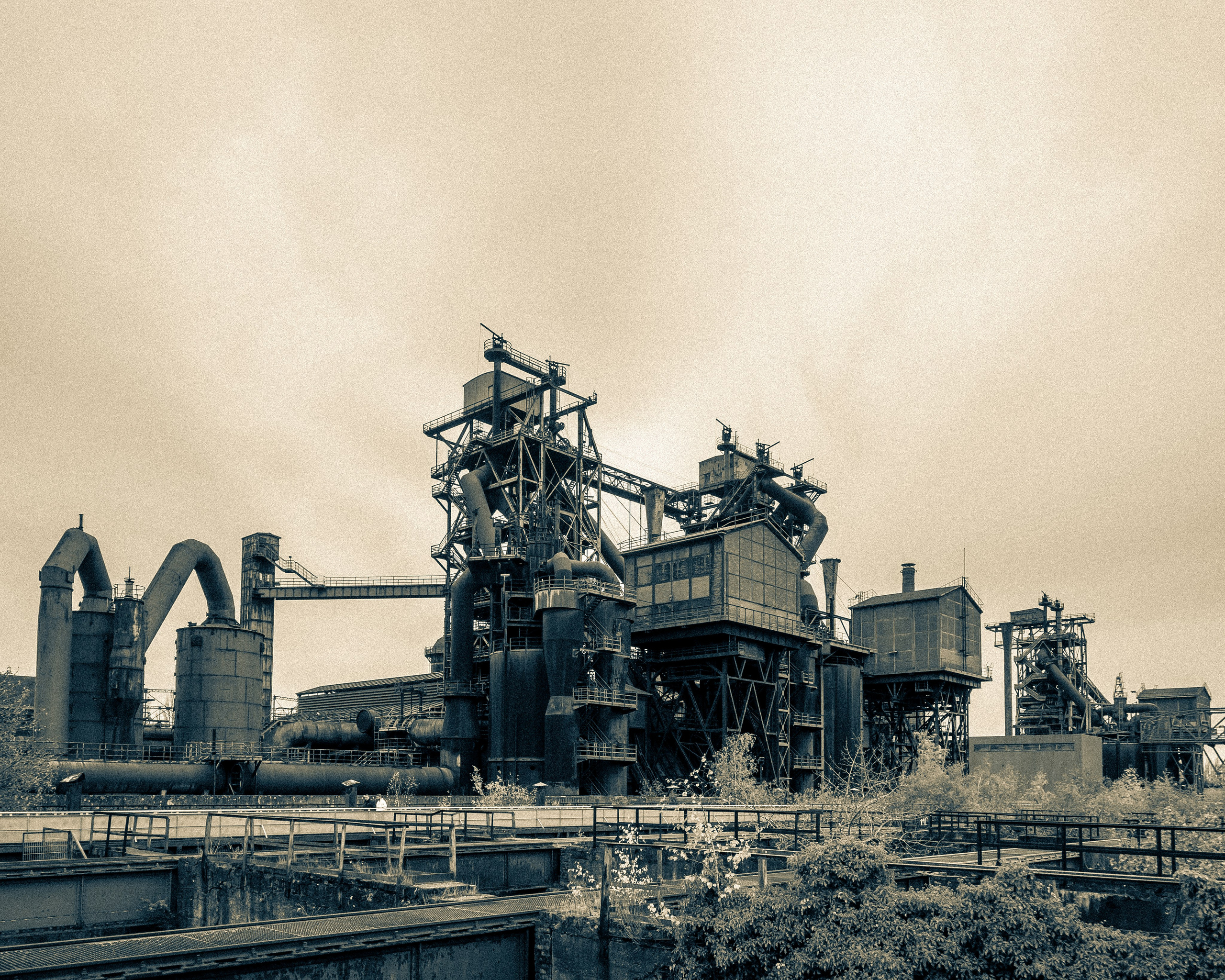 Landschaftspark Duisburg-Nord. Фотограф Минск