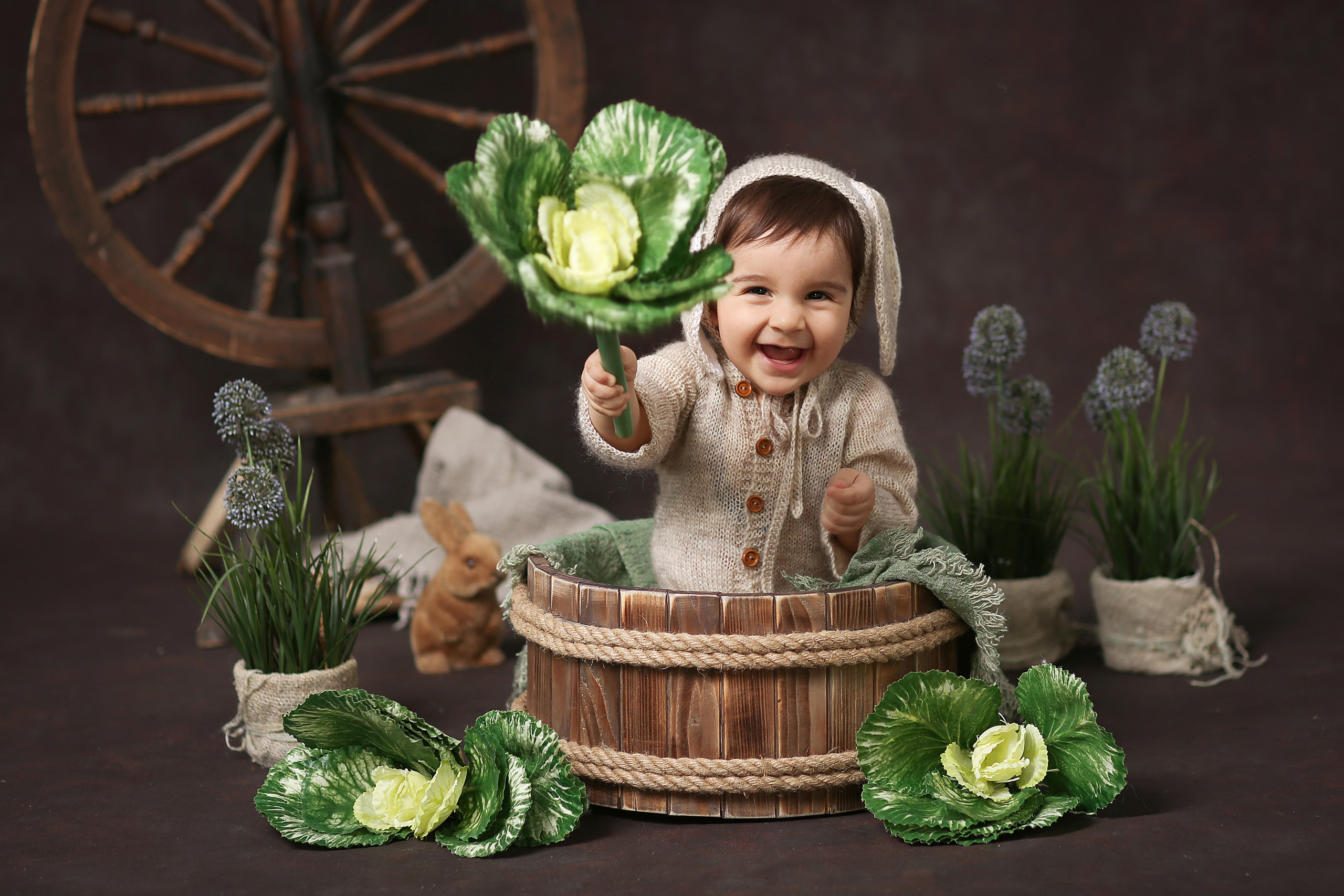 Фотосессия маленькой Анечки 3 м. Фотограф новорожденных Екатеринбург, детский фотограф в Екатеринбурге