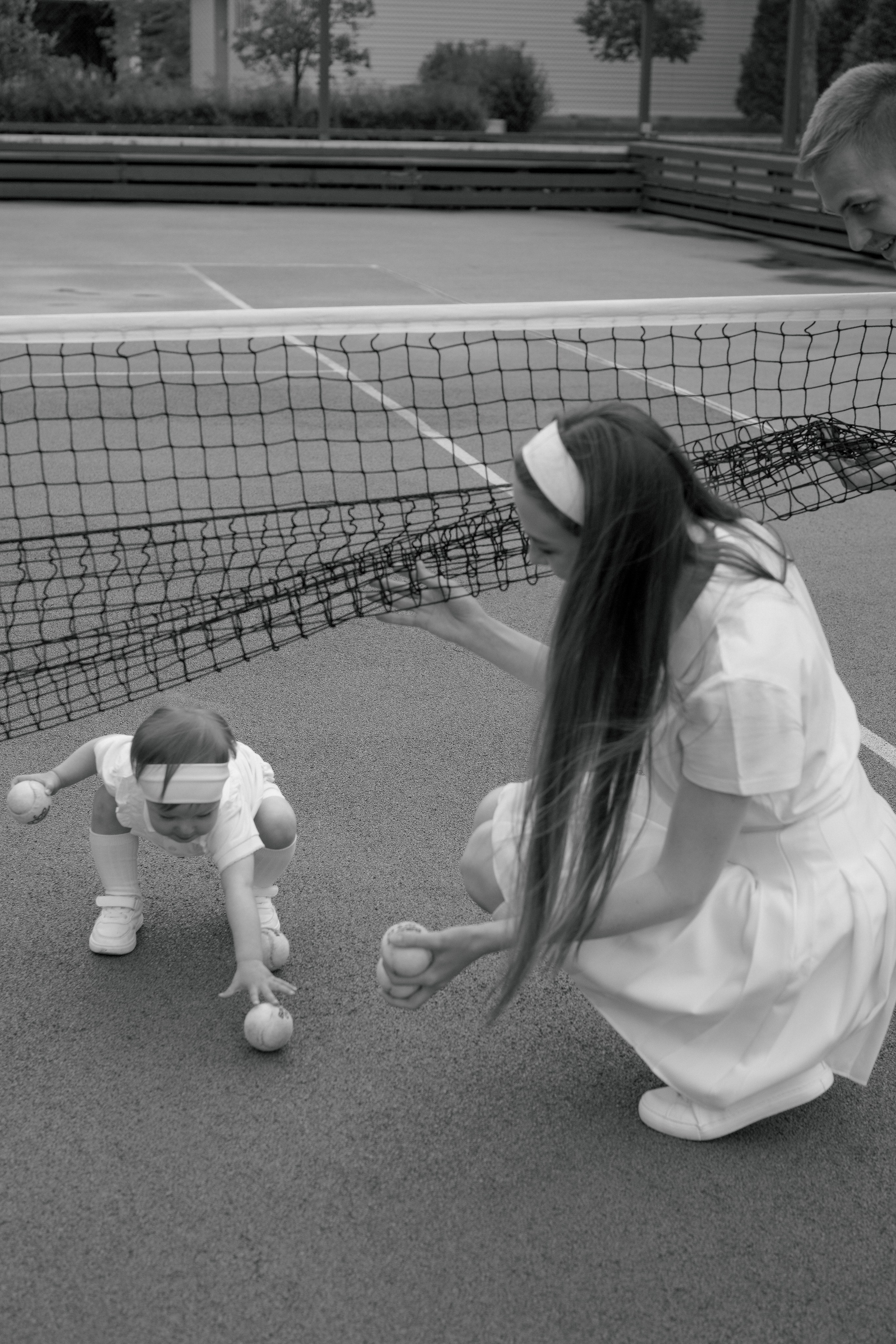 Теннис с семьей. Свадебный и семейный фотограф Афанасьева Анна в Кисловодске