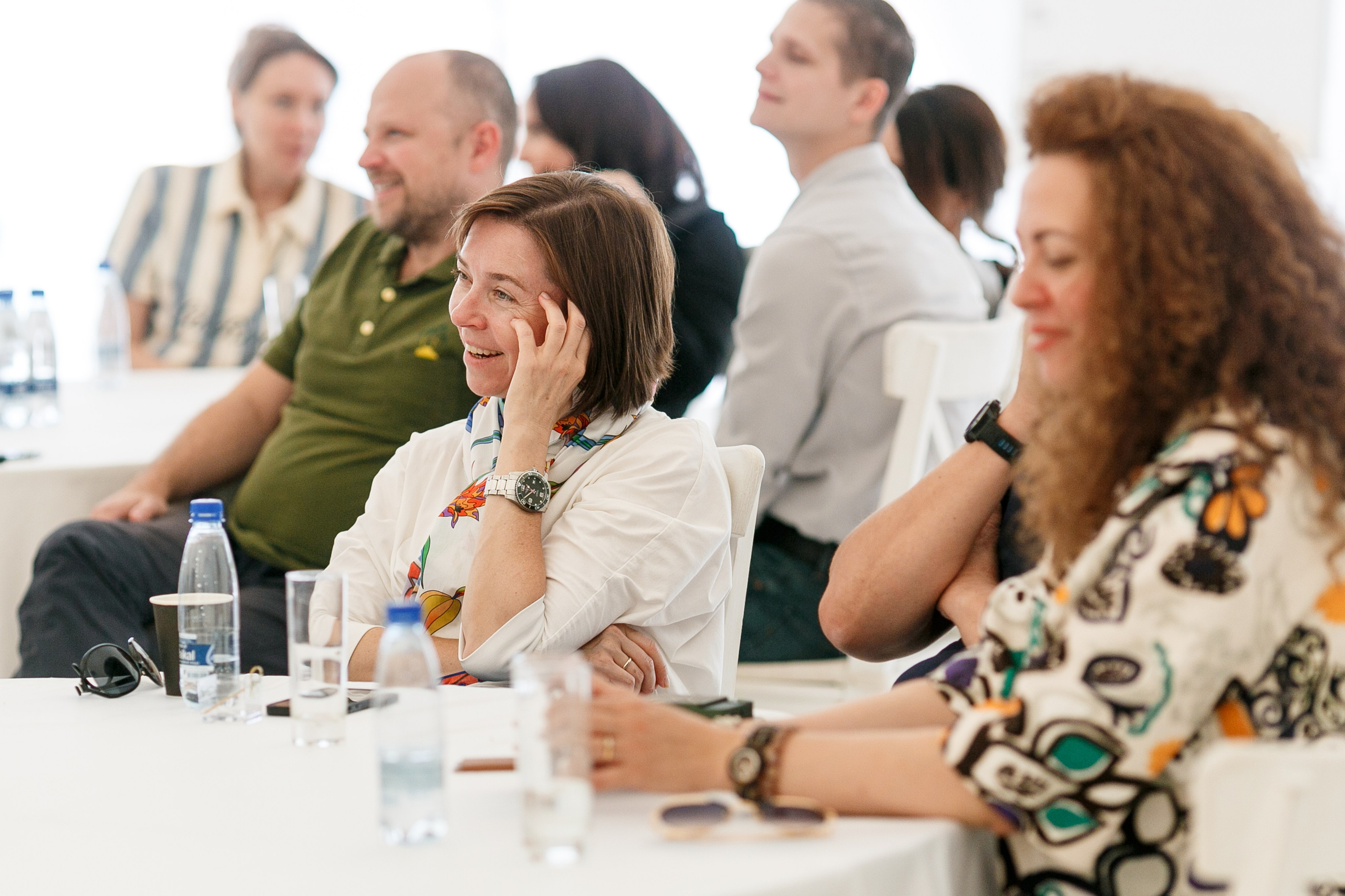Выездной коучинг на берегу Строгинской поймы. Репортажный фотограф Борис Геер