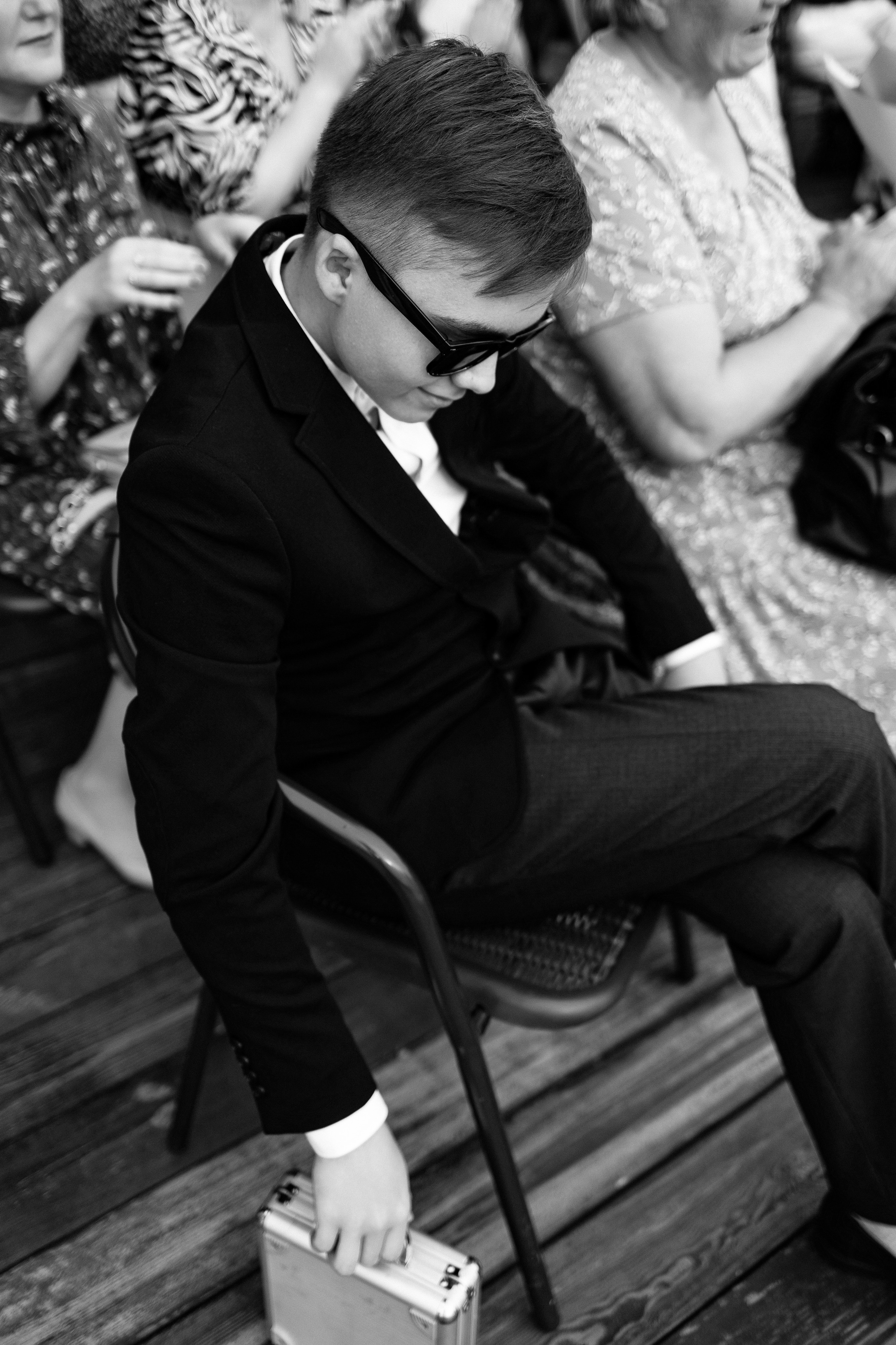 И в конце вечера мы выпьем шампанское за наш день