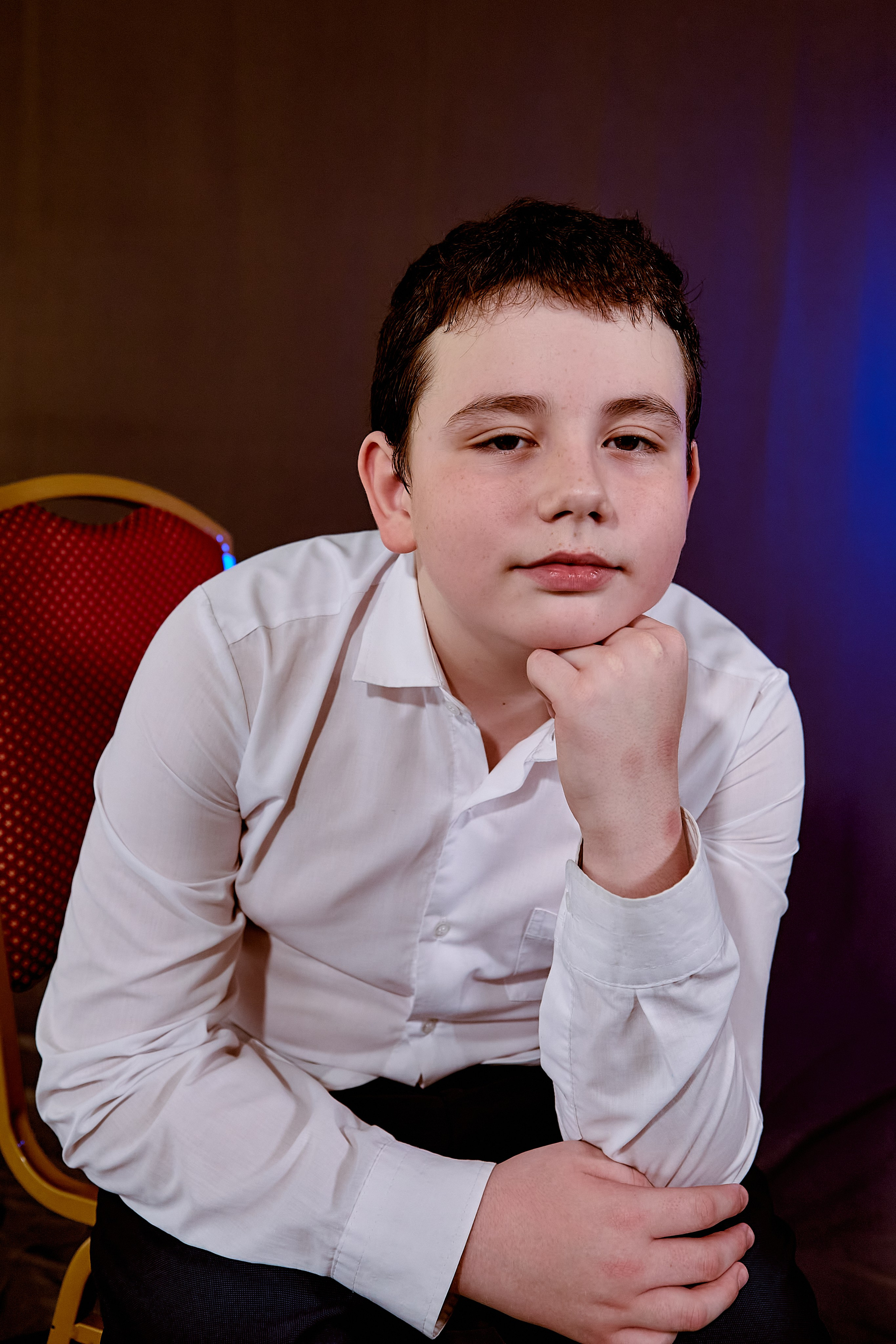 Школьная фотосессия учеников 6 класса