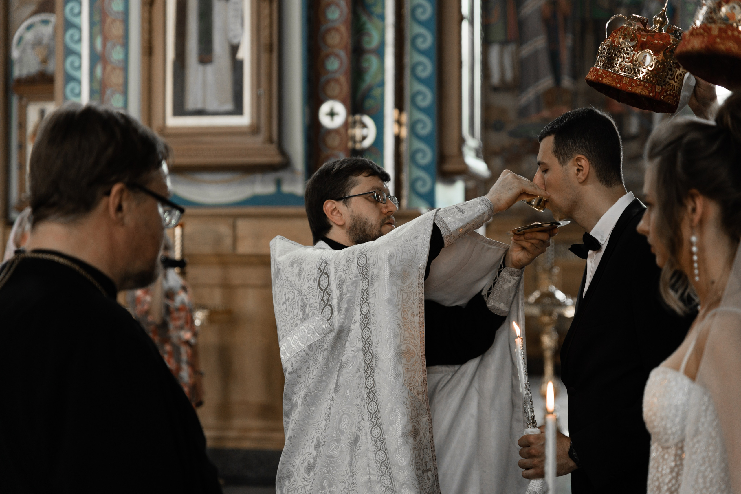 Фотосъёмка Таинства венчания в Воронеже. Свадебный фотограф в Воронеже Куколев Илья