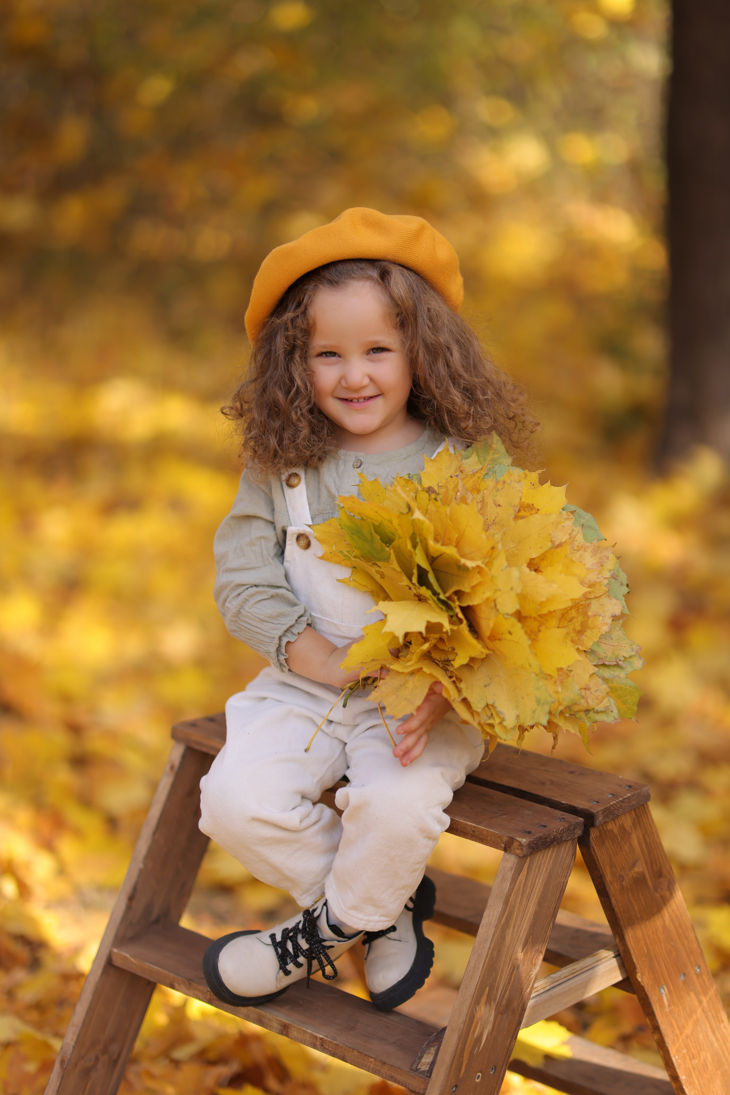 Семейная осенняя фотосессия — Светлана, Аслан и Лора. Анна Бондарева — детский и семейный фотограф, обучение фотографии. Кавказские Минеральные Воды, Пятигорск
