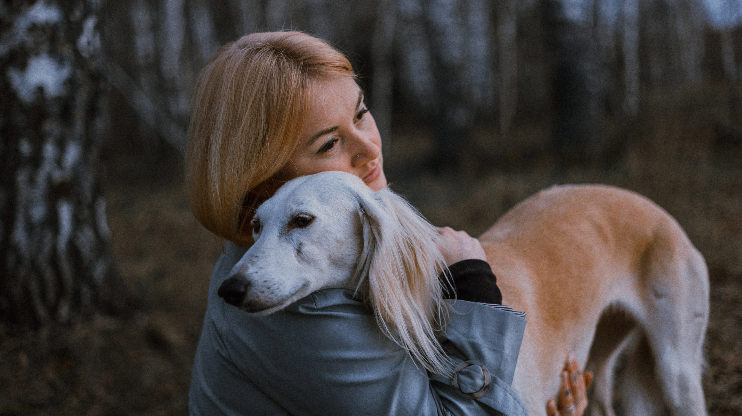 Настя и Бейда. Фотограф-анималист Богданова Полина