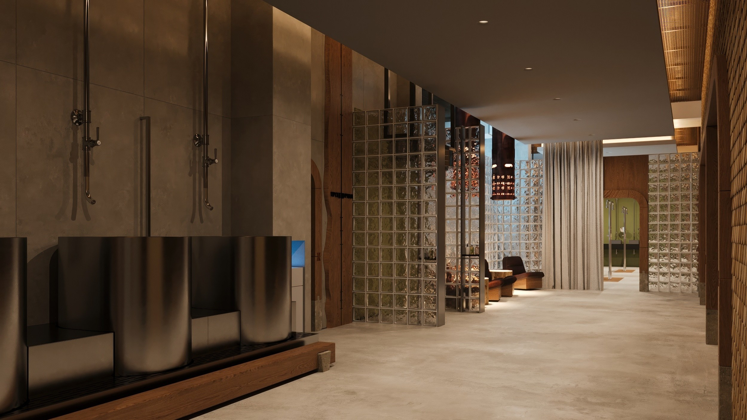 Банный комплекс «Мамин Сибиряк». Екатеринбург. Клиент: Городище. Евгений Пырков — 3d визуализатор интерьеров и экстерьеров России