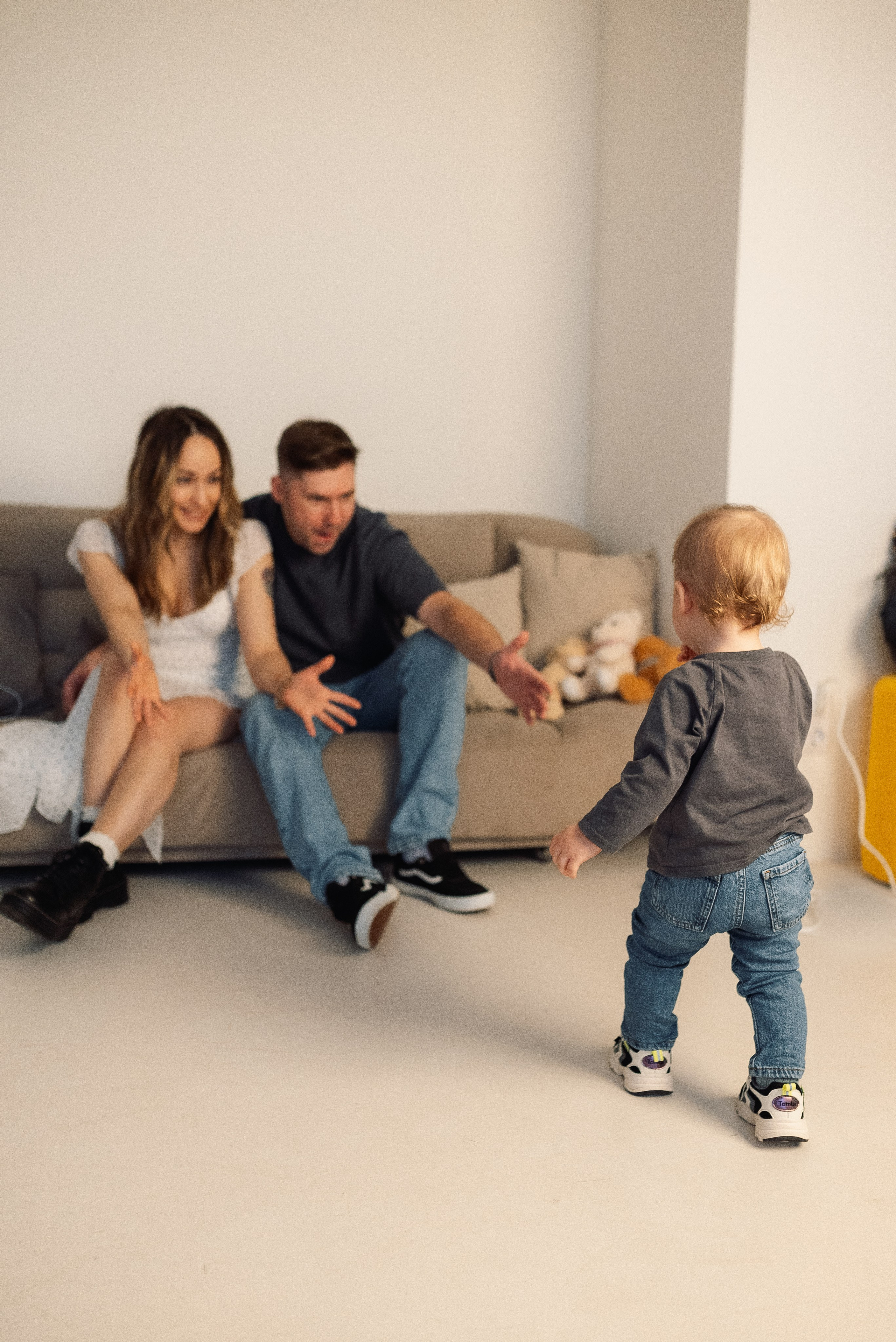 Годовасие с мамой и папой. Семейный и детский фотограф в Щелково Алена Дробот