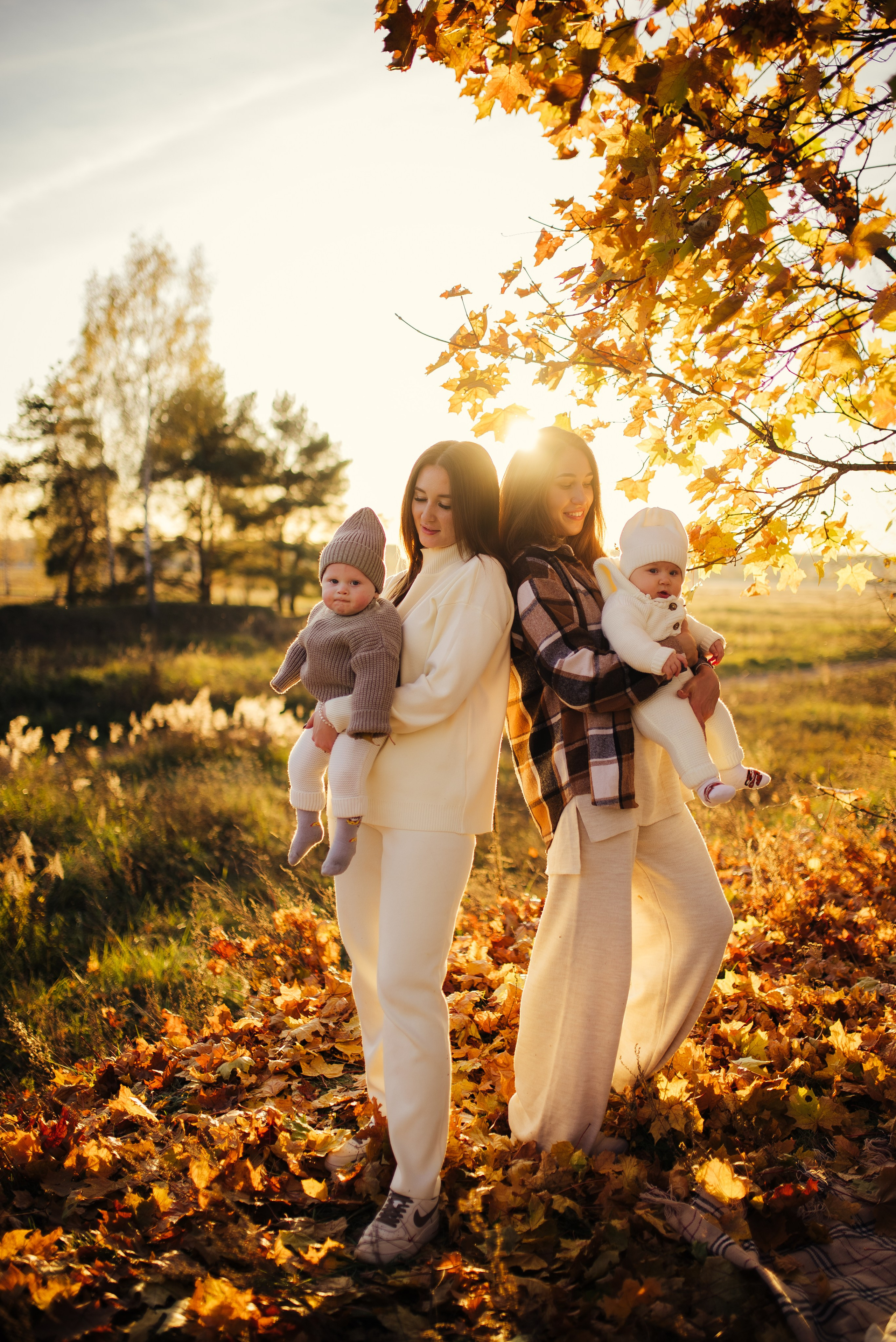 Мамочки осенью. Семейный и детский фотограф в Щелково Алена Дробот