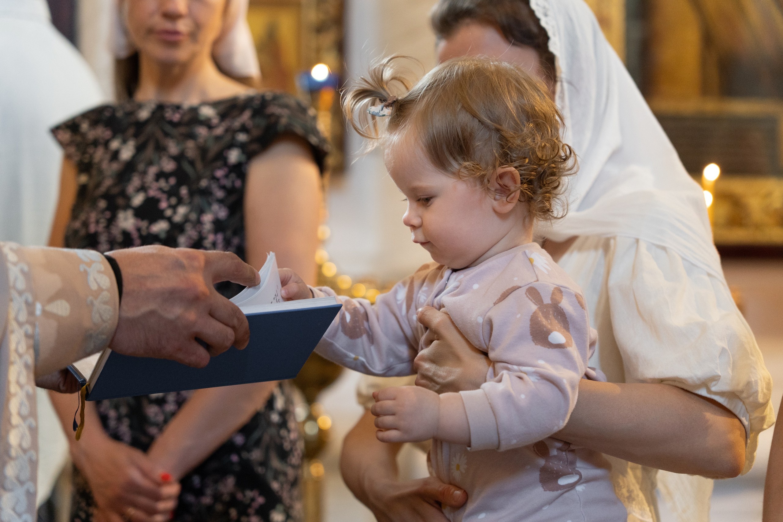 Крестины Майи в Старочеркасском Воскресенском войсковом соборе