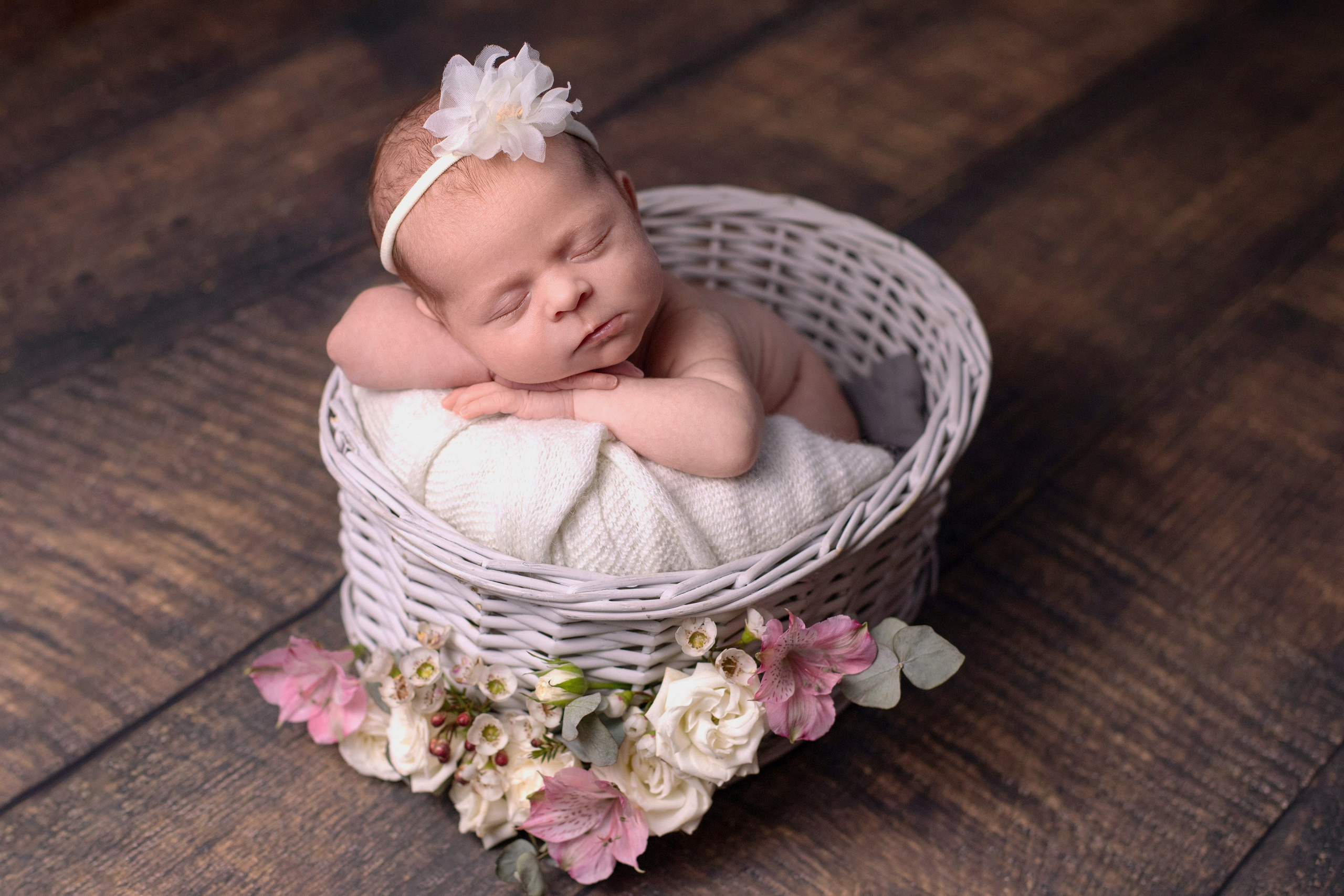 Newborn — Девочки. Фотограф новорожденных в Москве Кристина Ткач