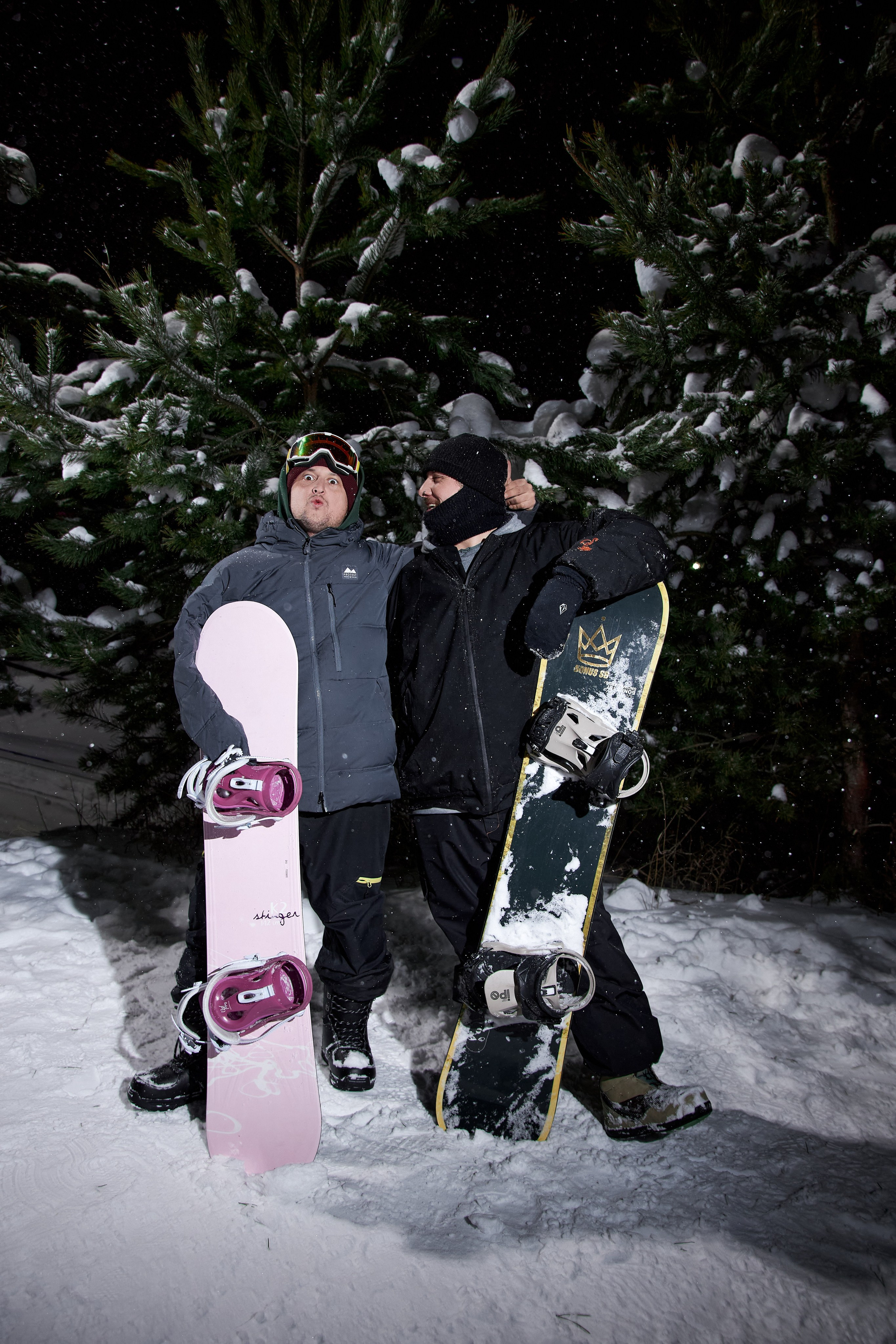 Сноубордисты. Фотограф Алексей Яковлев