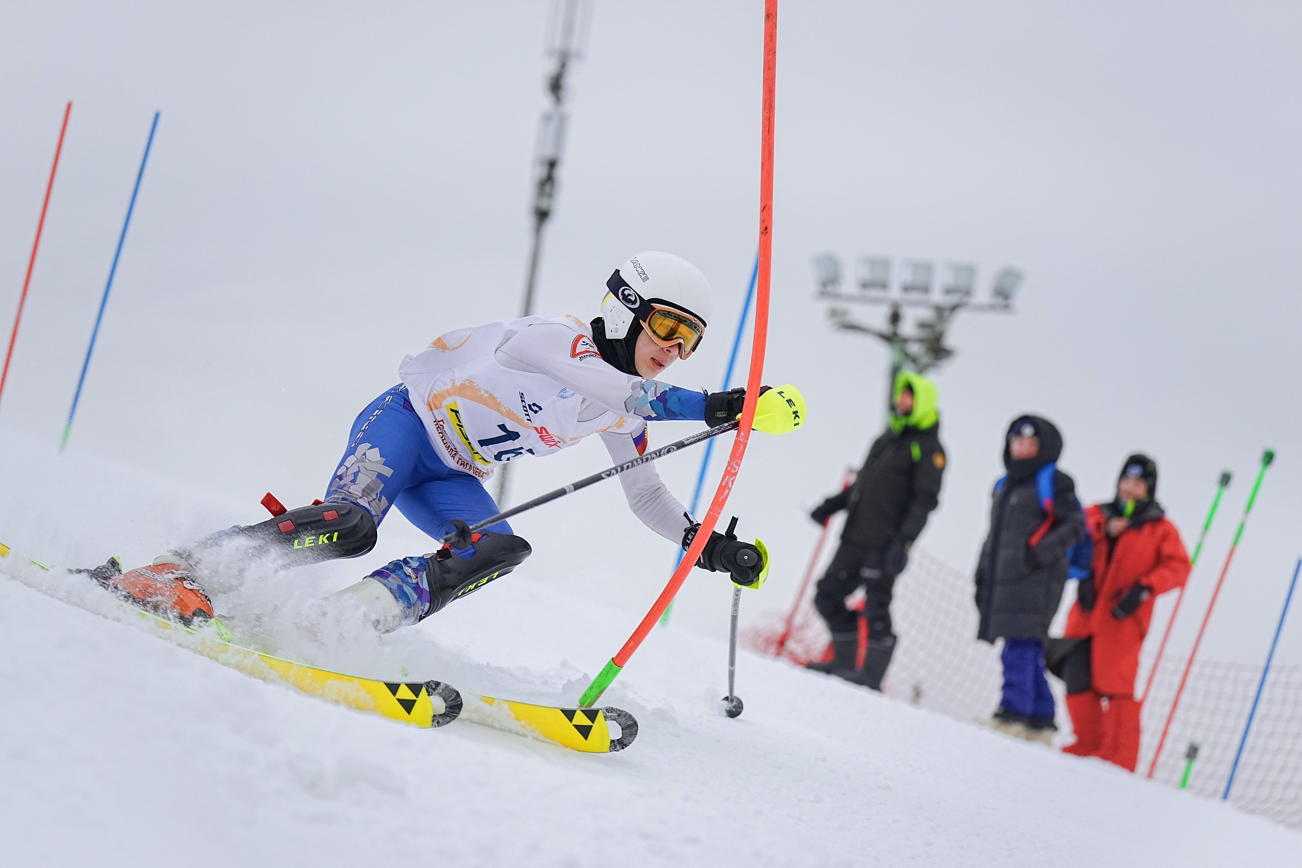 Первенство Дмитровского городского округа по горнолыжному спорту «Памяти А. Жирова» SL U14, U16. Фотограф Студитский Евгений