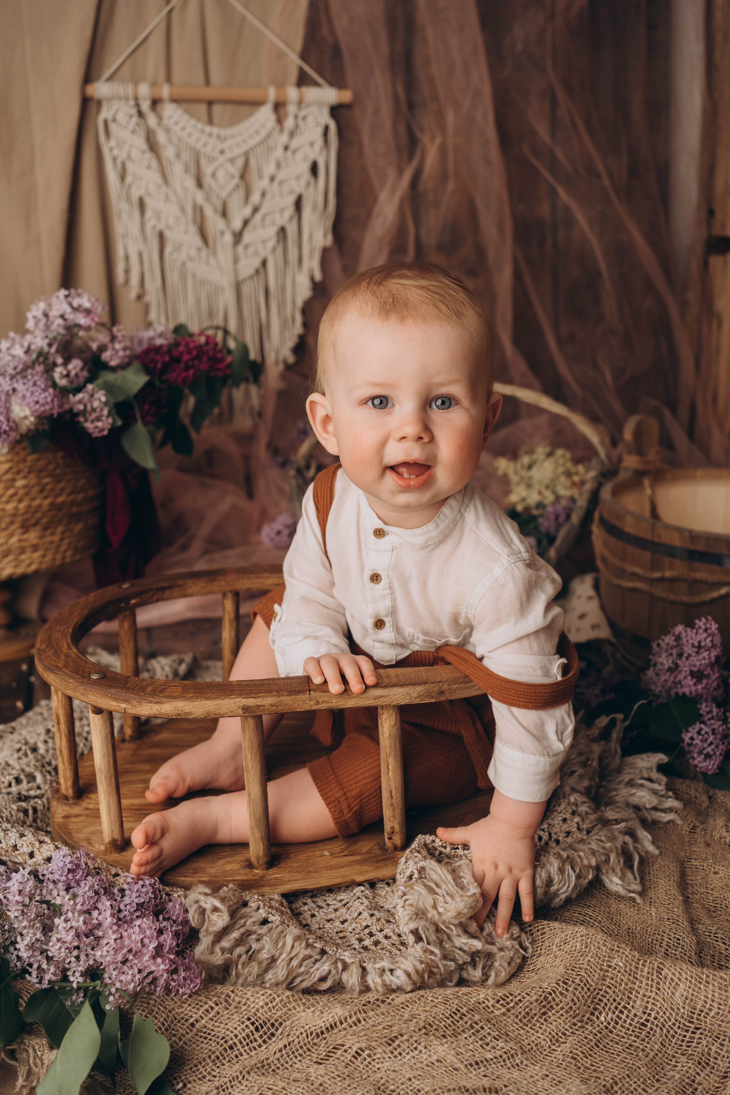Сиреневый фотопроект. Семейный и детский фотограф новорожденных Ульяновск