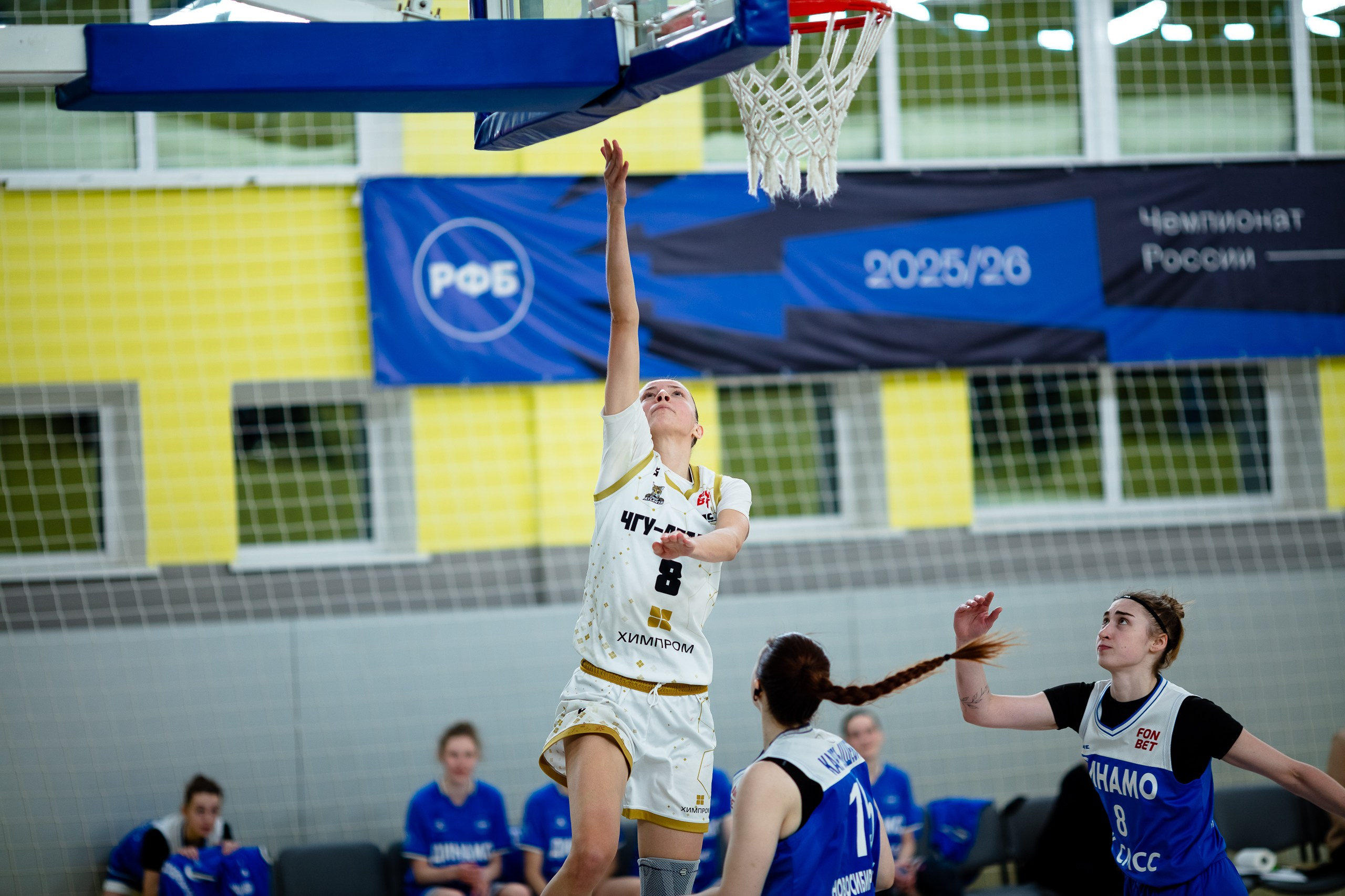 ЧГУ-Атланта — Динамо / 1 игра. Фотография