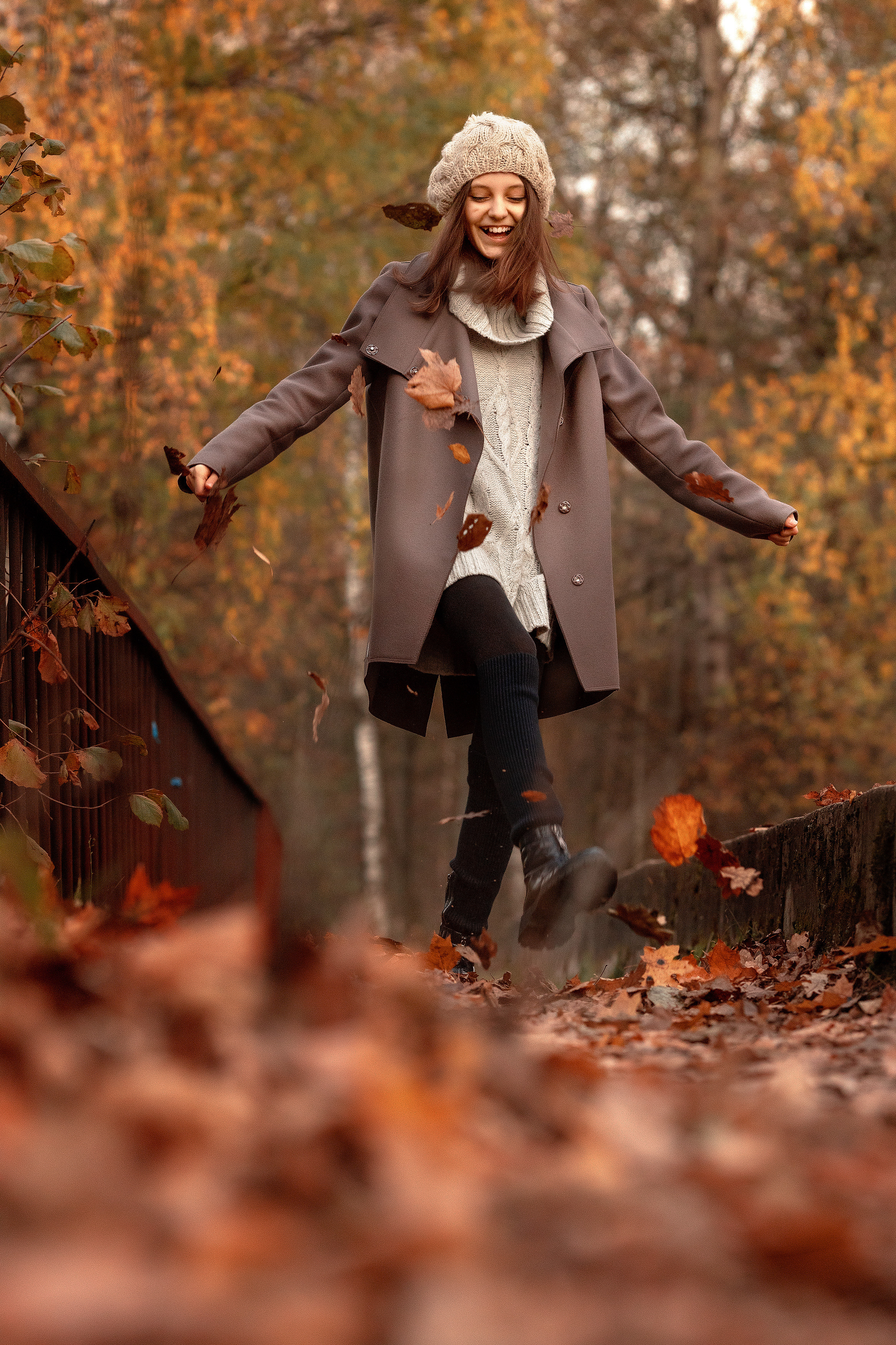 Семейная осенняя фотосессия Дарьи. Свадебный и семейный фотограф в Москве и МО Елена Агапова