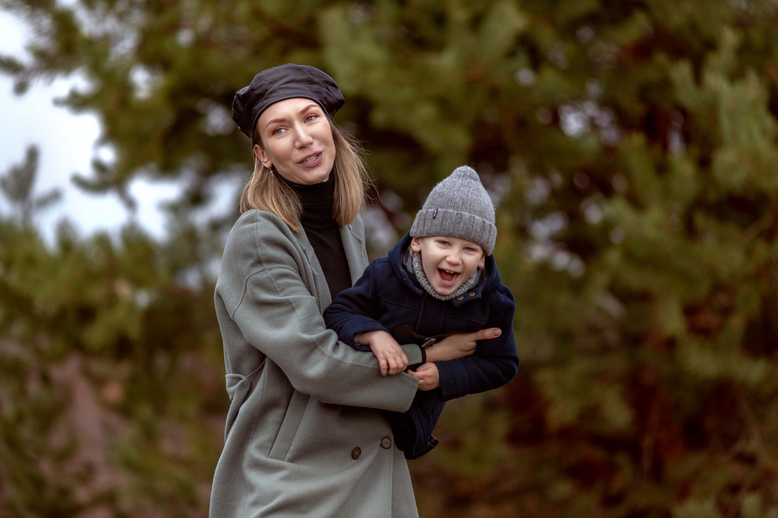 Семейная осенняя фотосессия Елены и Сашеньки. Свадебный и семейный фотограф в Москве и МО Елена Агапова