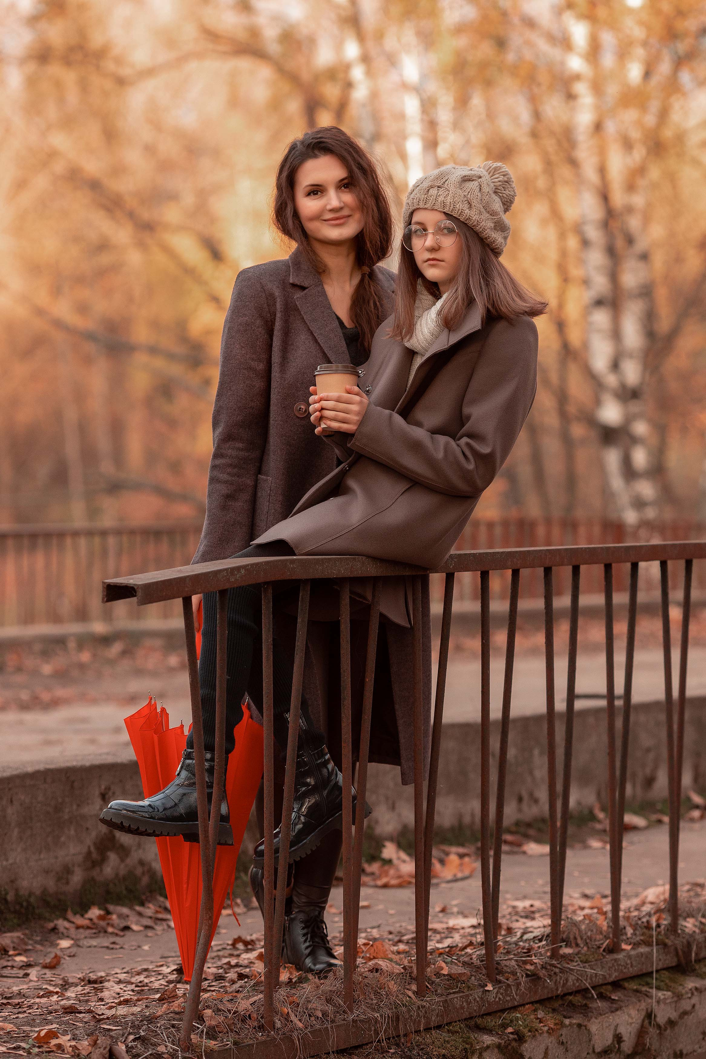 Семейная осенняя фотосессия Дарьи. Свадебный и семейный фотограф в Москве и МО Елена Агапова