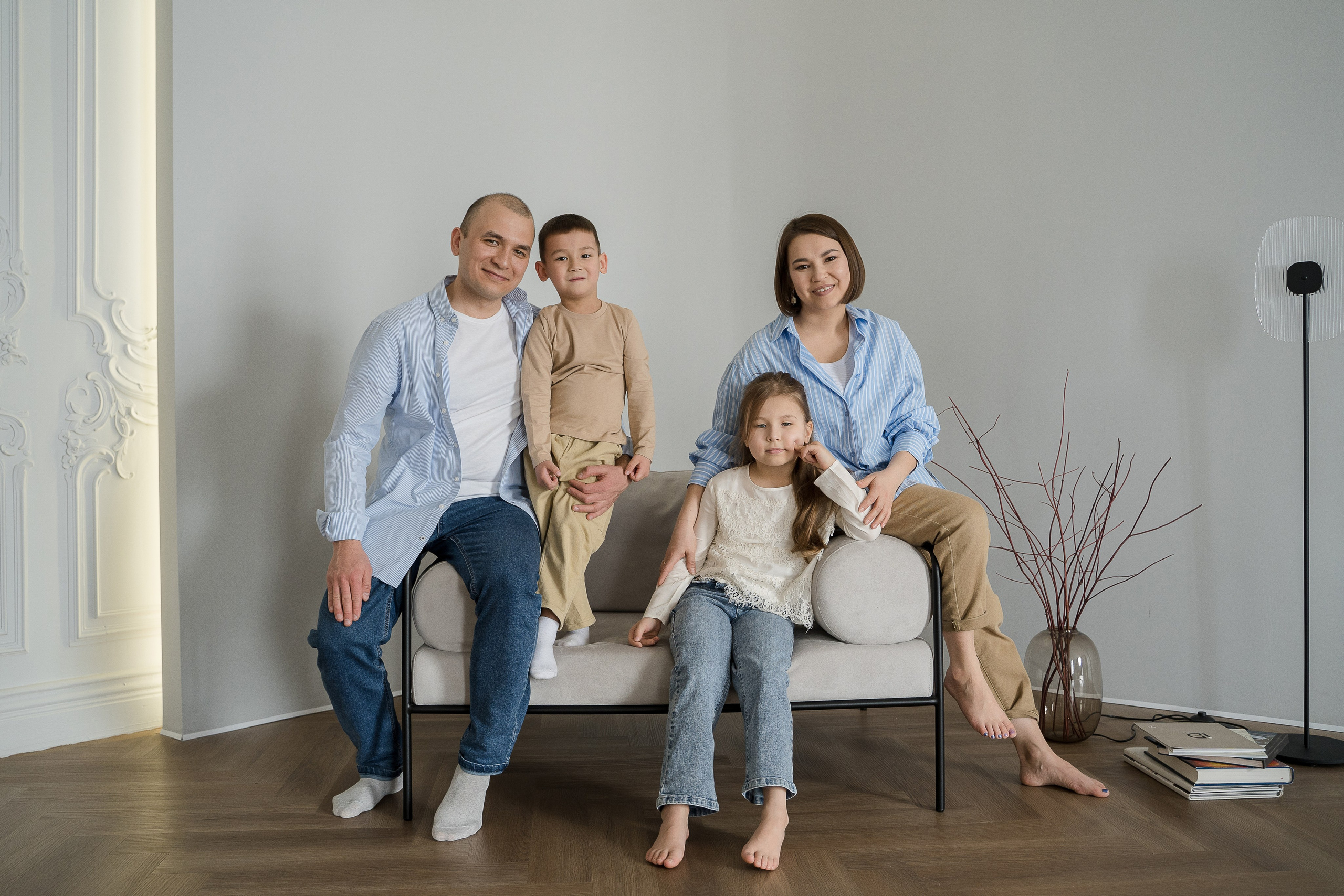 Парадный семейный портрет. Свадебный и семейный фотограф в Пушкине и Санкт-Петербурге Мария Филиппова