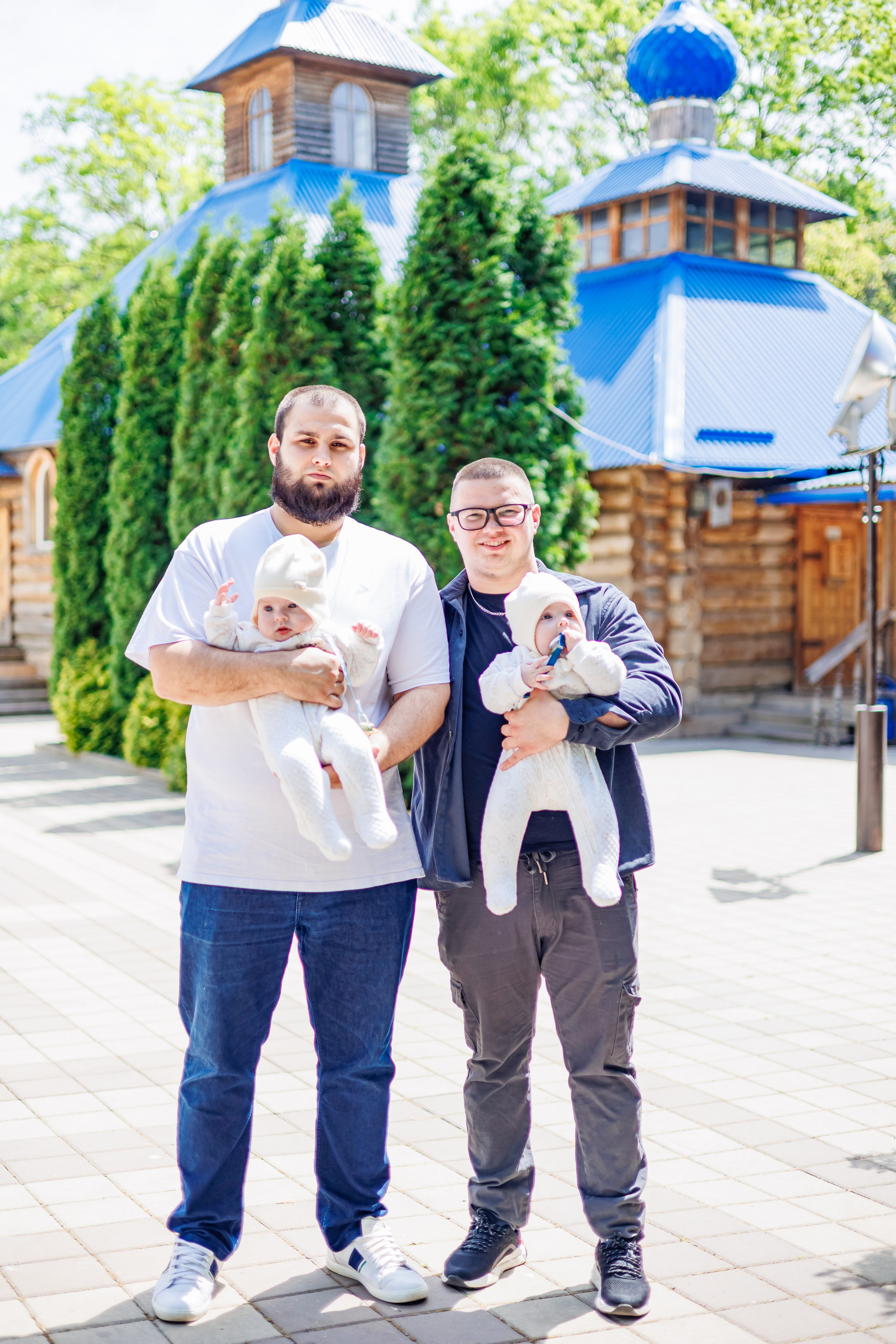 Крещение близняшек. Свадебный и семейный фотограф в Армавире