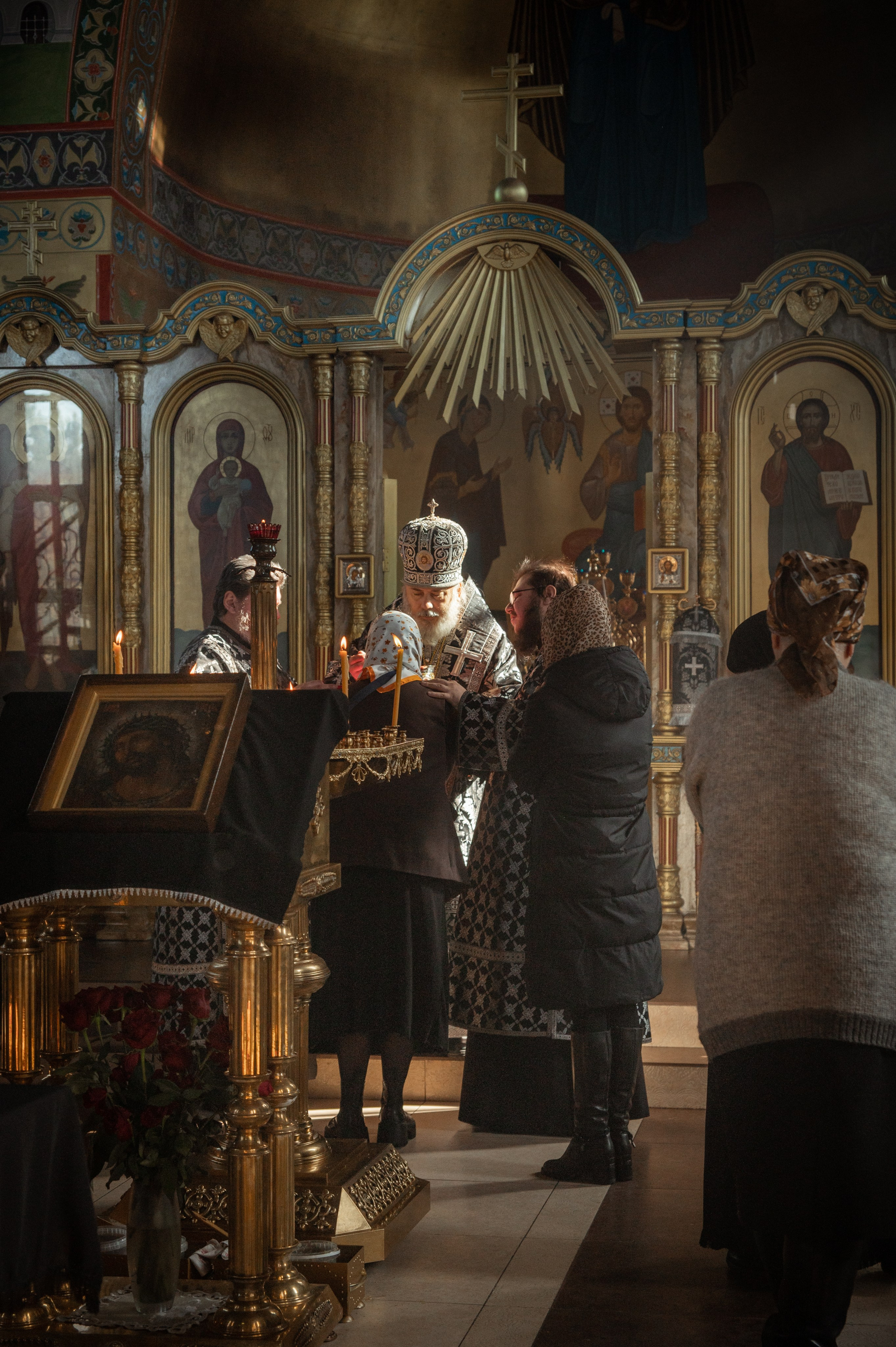 Преждеосвящение Даров. Храм Серафима Саровского. Церковный, семейный и репортажный фотограф Волгоград, Волжский