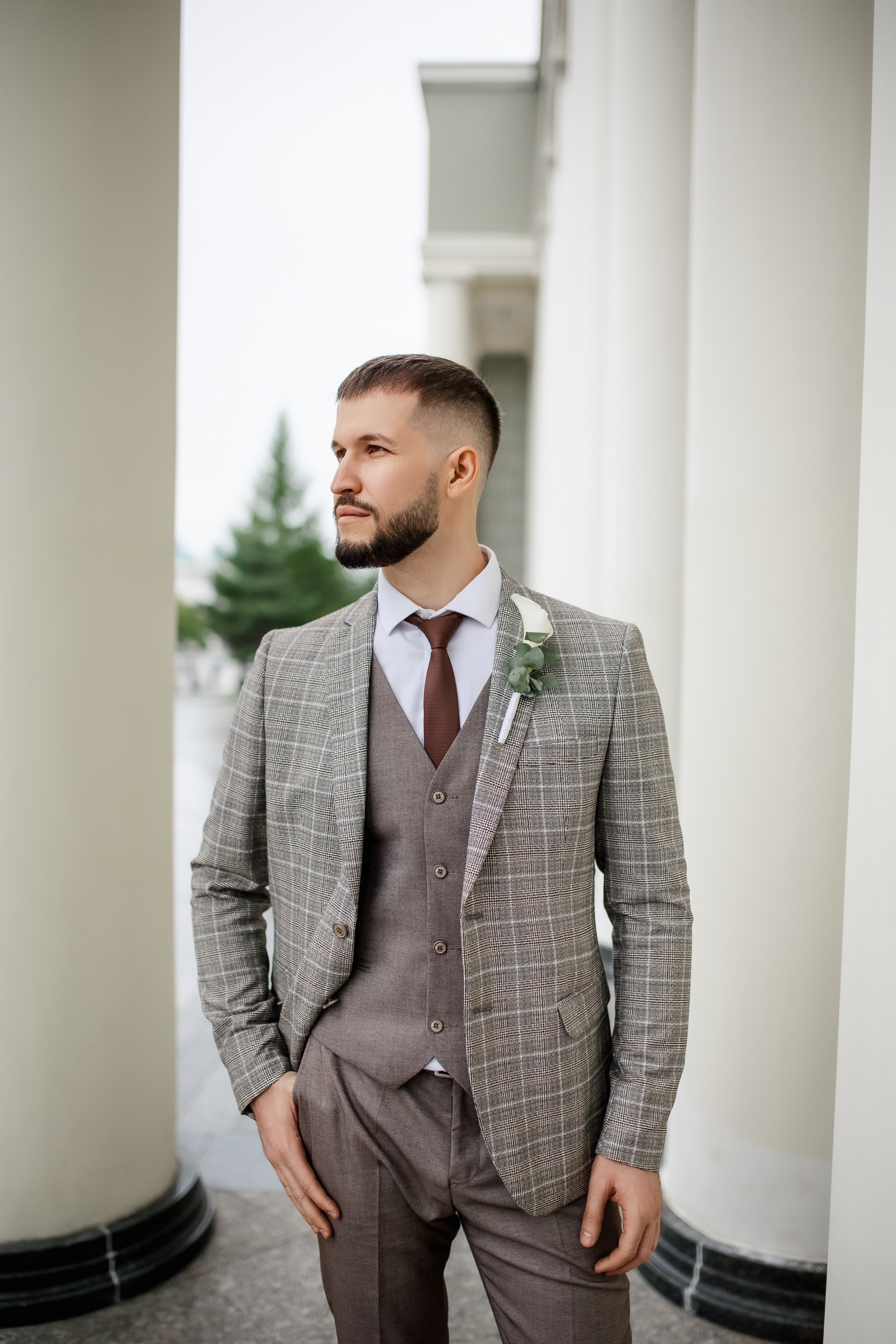 Степан и Ульяна. Утро. Загс. Прогулка. Дождь и солнце. Свадебный фотограф в Хабаровске