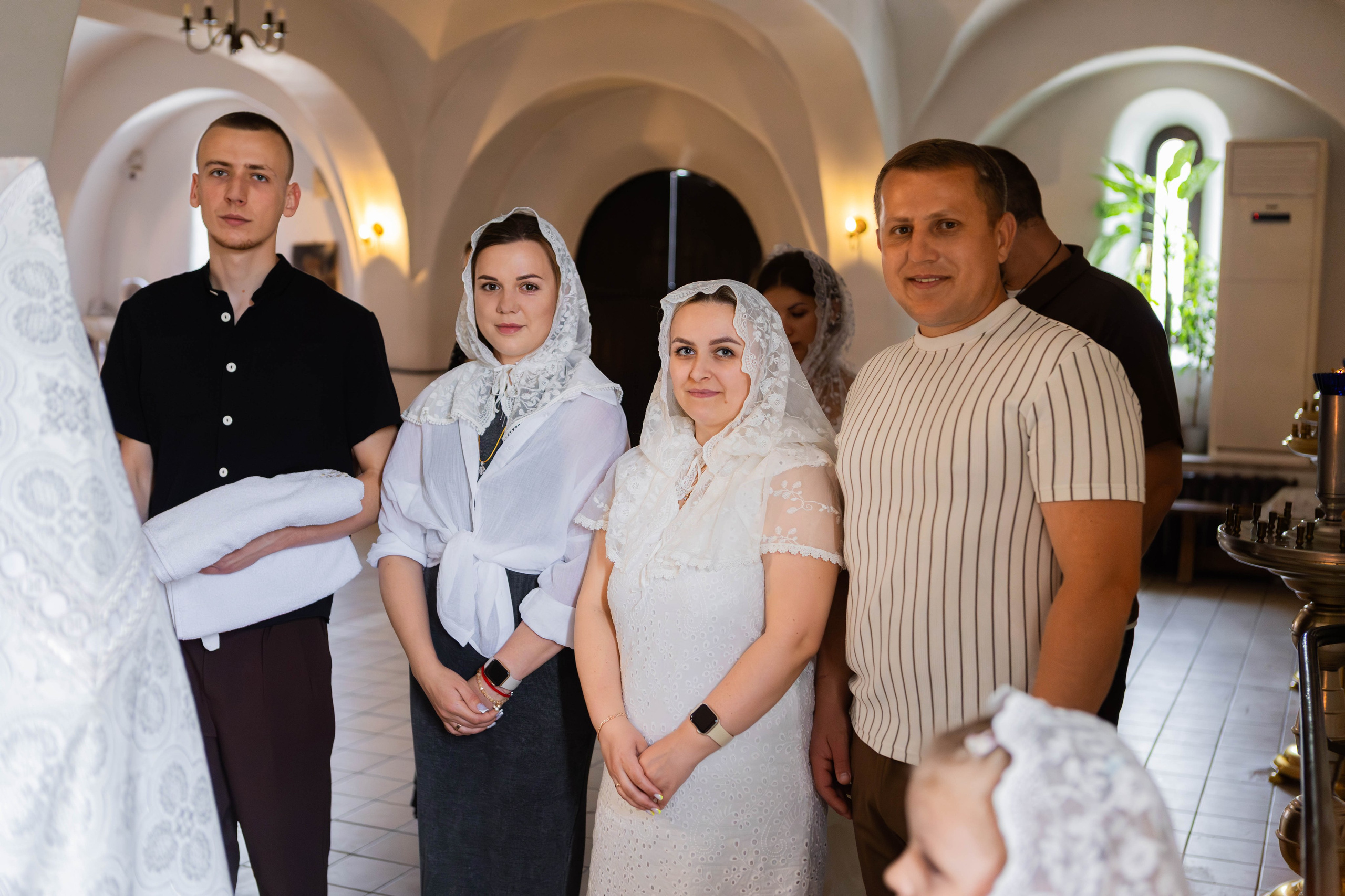 Крещение Владислава. Храм Воскресения Христова (Памирская). Свадебный семейный и детский фотограф в Краснодаре Карина Федоровская