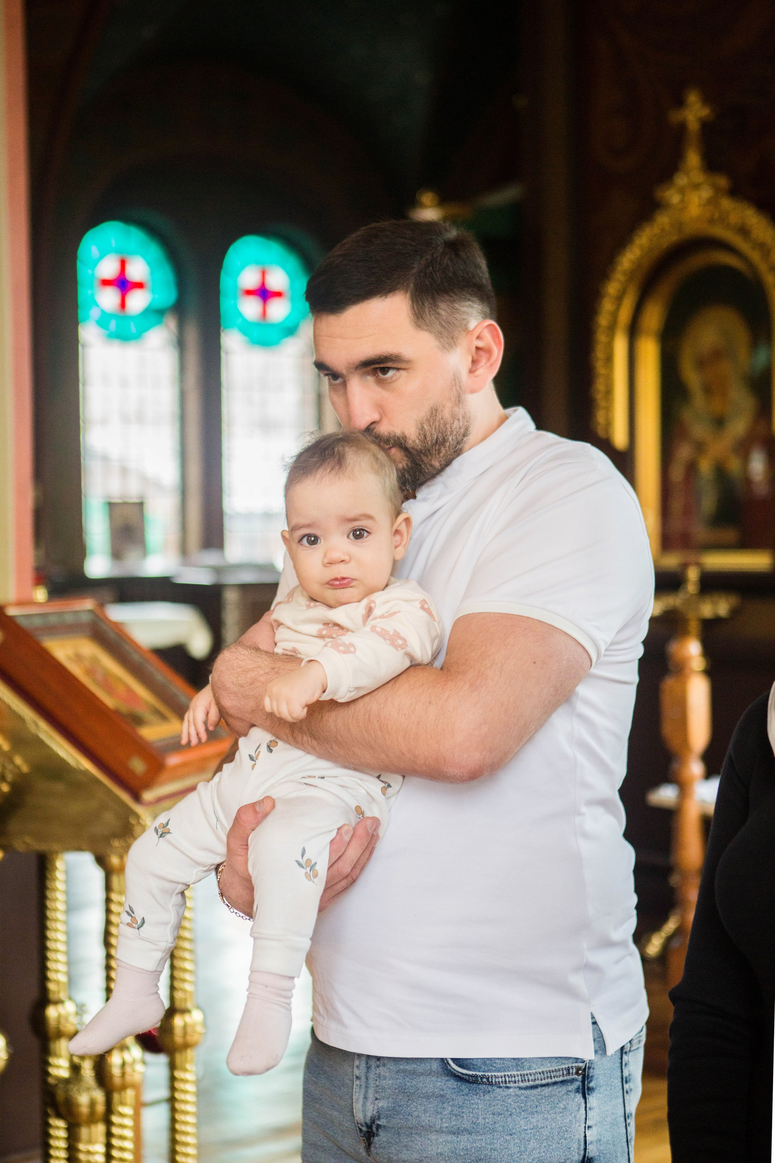 Крещение Елизаветы. Свято-Троицкий Собор. Свадебный семейный и детский фотограф в Краснодаре Карина Федоровская