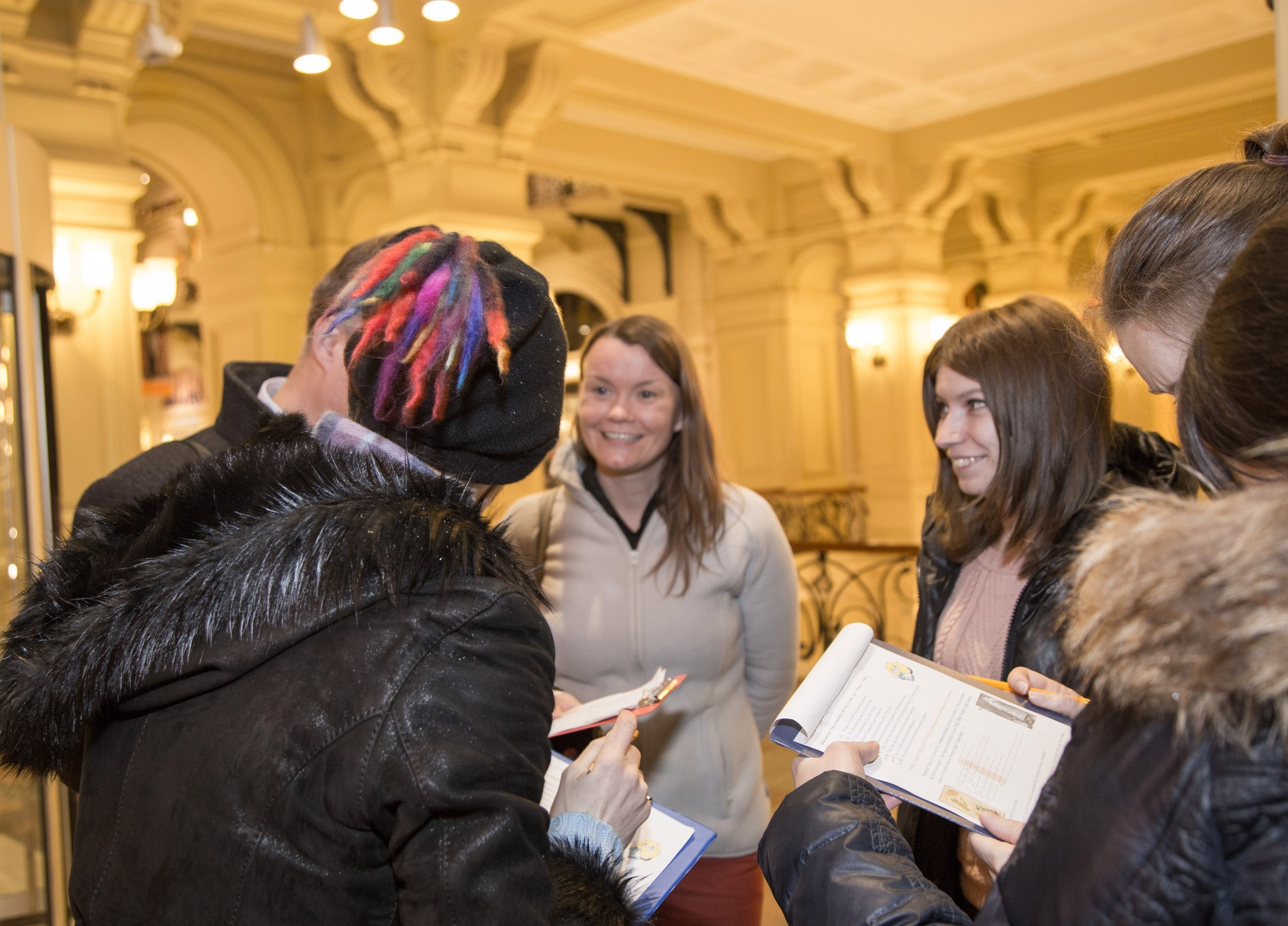 Экскурсия-квест на английском языке | 24.03.2017. Галерея Фантим
