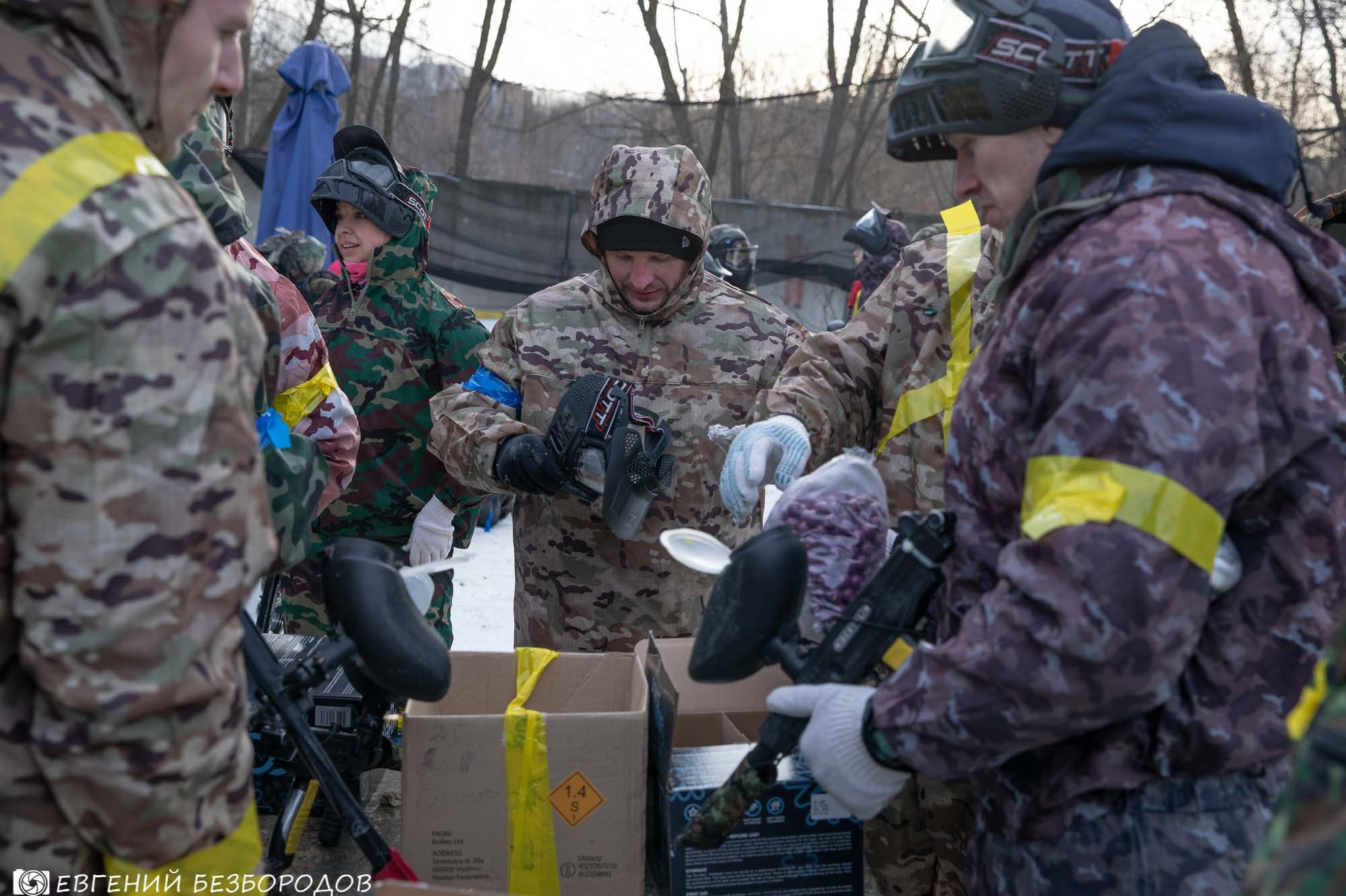 Пейнтбол + шашлыки | 23.02.2019. Галерея Фантим
