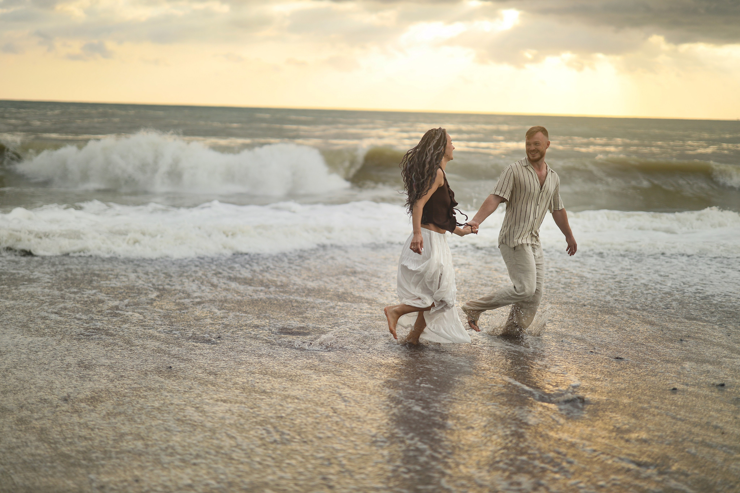 Love story на пляже Абхазии. Свадебный и семейный фотограф в Абхазии Жанна Соснина