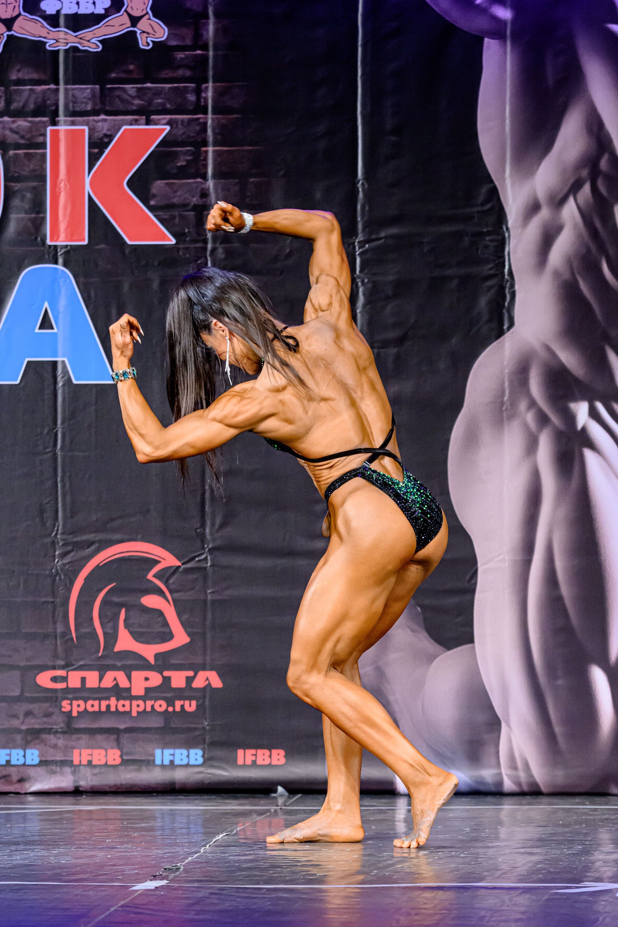 Женский бодибилдинг. Профессиональная фотосъемка. Ростов-на-Дону